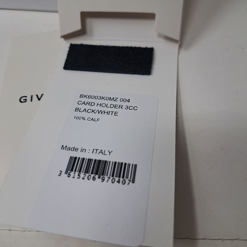 Givenchy Givenchy Paris Cardholder Wallet Pocket Calf Leather Access Size ONE SIZE - 6 Thumbnail