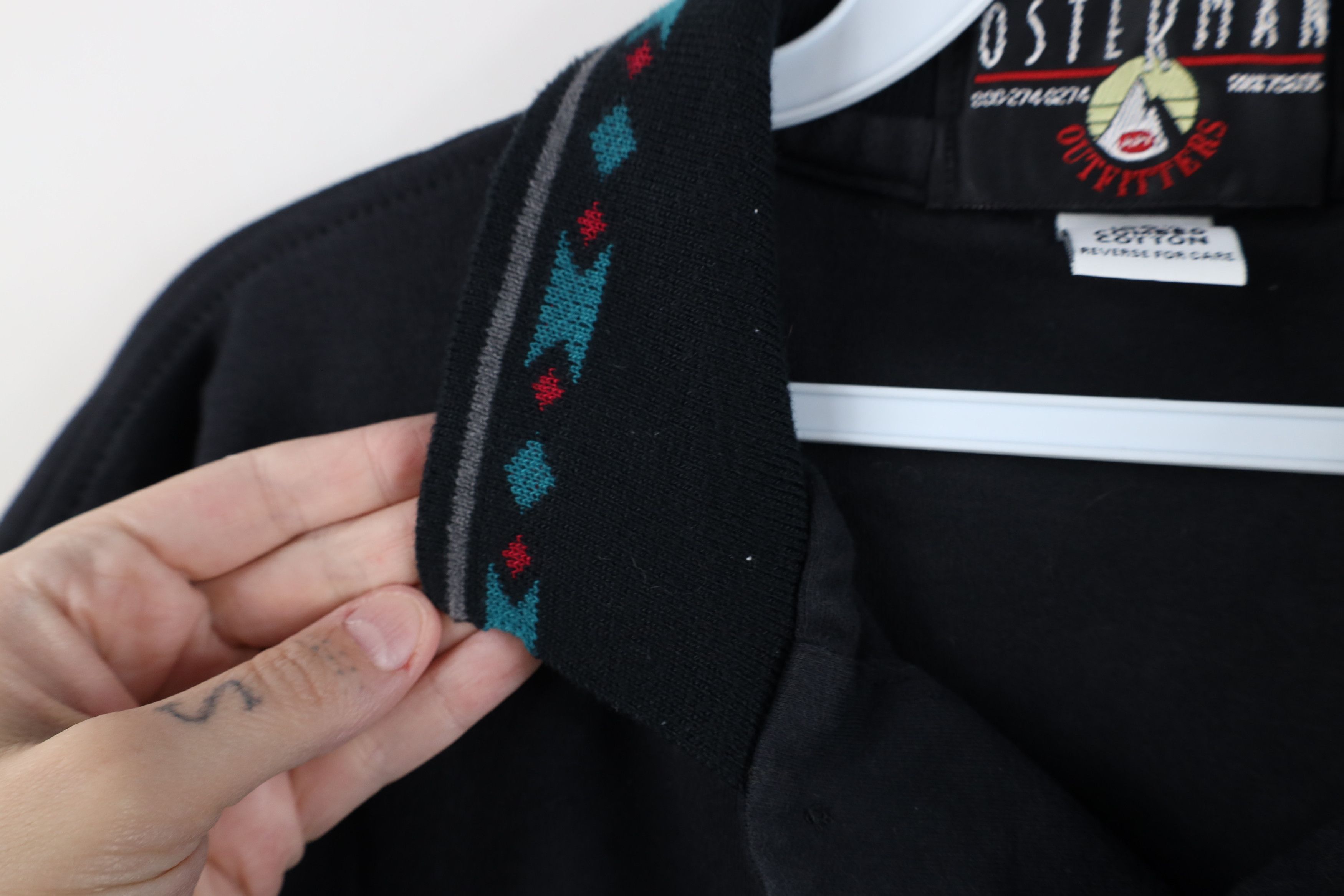 Vintage Vintage 90s Spell Reach the Peak Mountain Climbing Polo USA Size US L / EU 52-54 / 3 - 7 Thumbnail