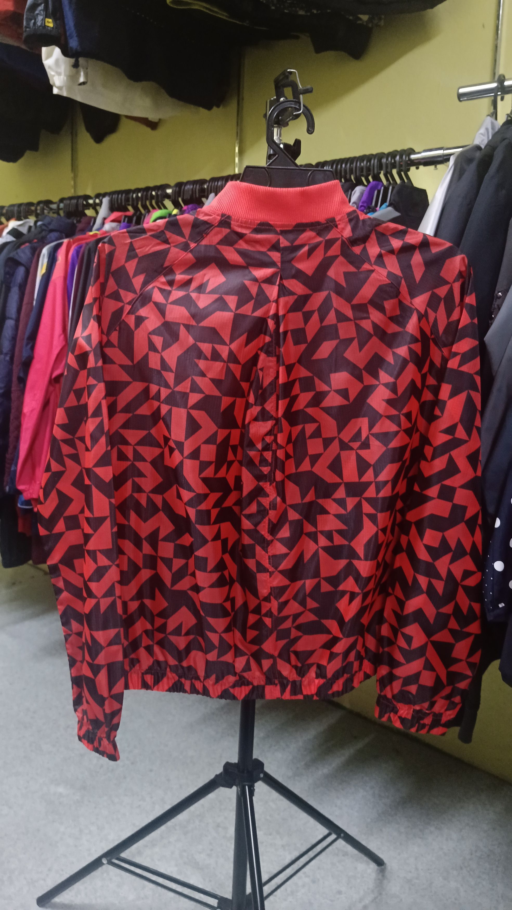 Nike Nike Crop Geometrical Design Windbreaker Size M / US 6-8 / IT 42-44 - 2 Thumbnail