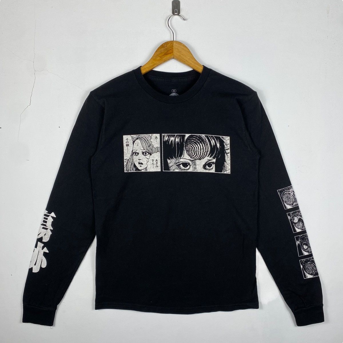 Anime × Japanese Brand Junji Ito Collection UZUMAKI Japanese Horror Anime Manga Tee Size US S / EU 44-46 / 1 - 4 Thumbnail