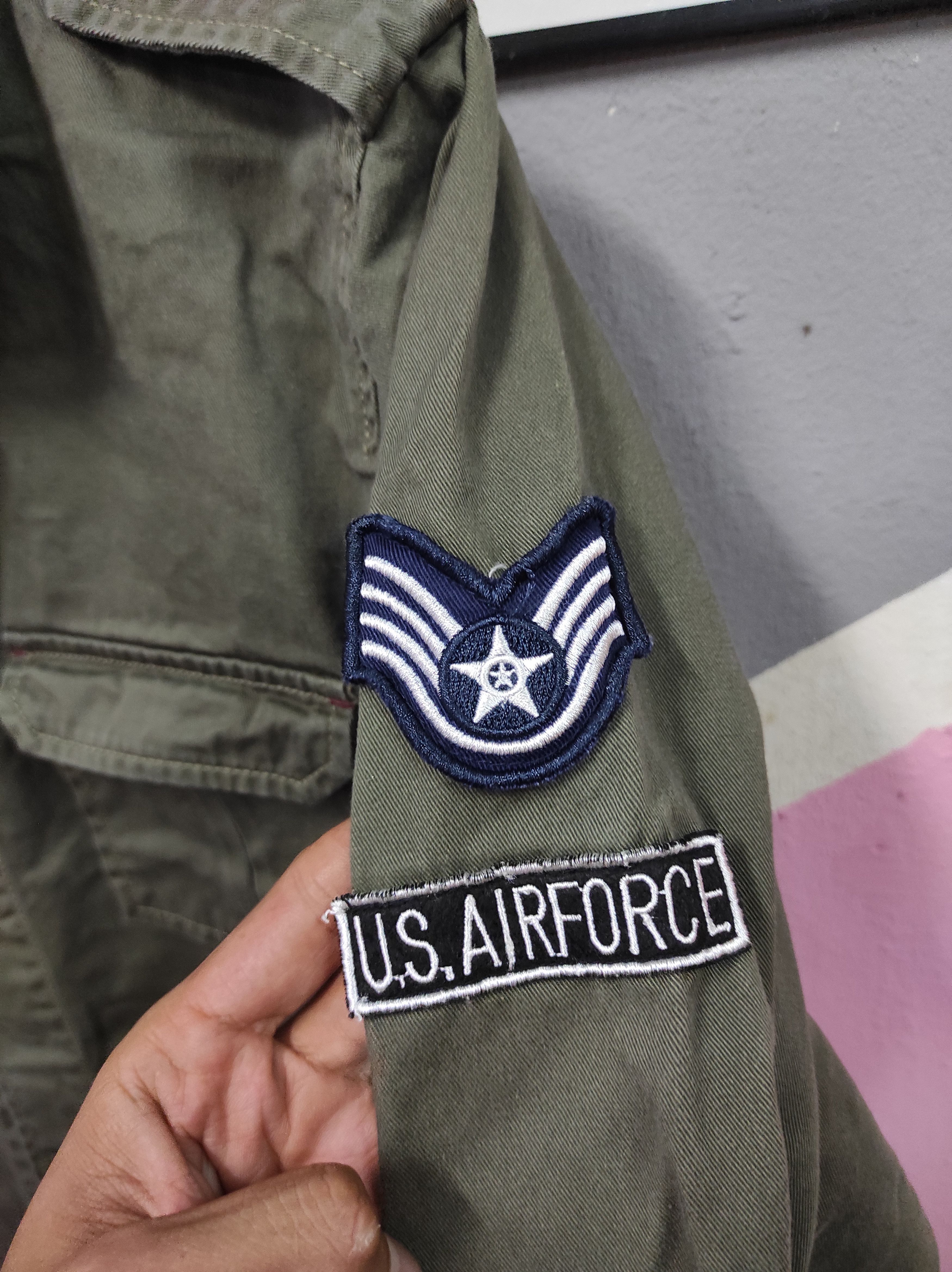 Japanese Brand OILCAKE US AIRFORCE TEN KNIGHT IN A BAR ROOM MILITARY SHIRT Size US L / EU 52-54 / 3 - 5 Thumbnail