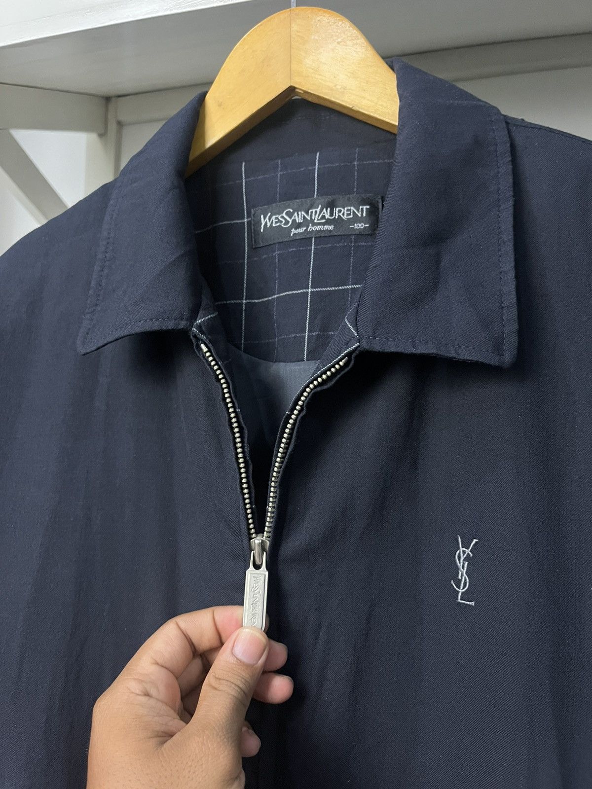 Yves Saint Laurent Vintage Yves Saint Laurent YSL Jacket Size US L / EU 52-54 / 3 - 3 Thumbnail