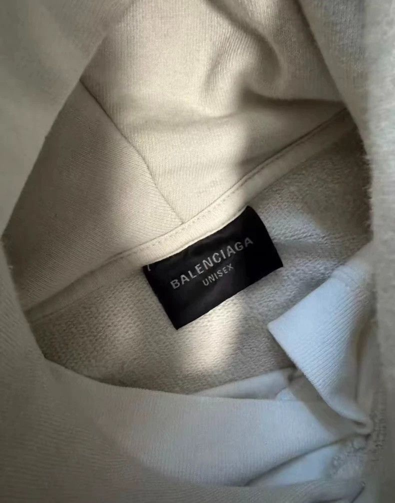 Balenciaga Balenciaga Off-White Fake Two-Piece Sweatshirt Size US L / EU 52-54 / 3 - 3 Thumbnail