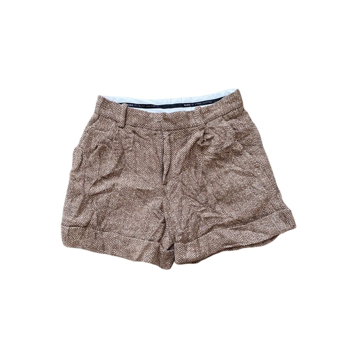 Marc Jacobs × Vintage Marc by Marc Jacobs Wool Short Pants Size US 29 - 1 Thumbnail