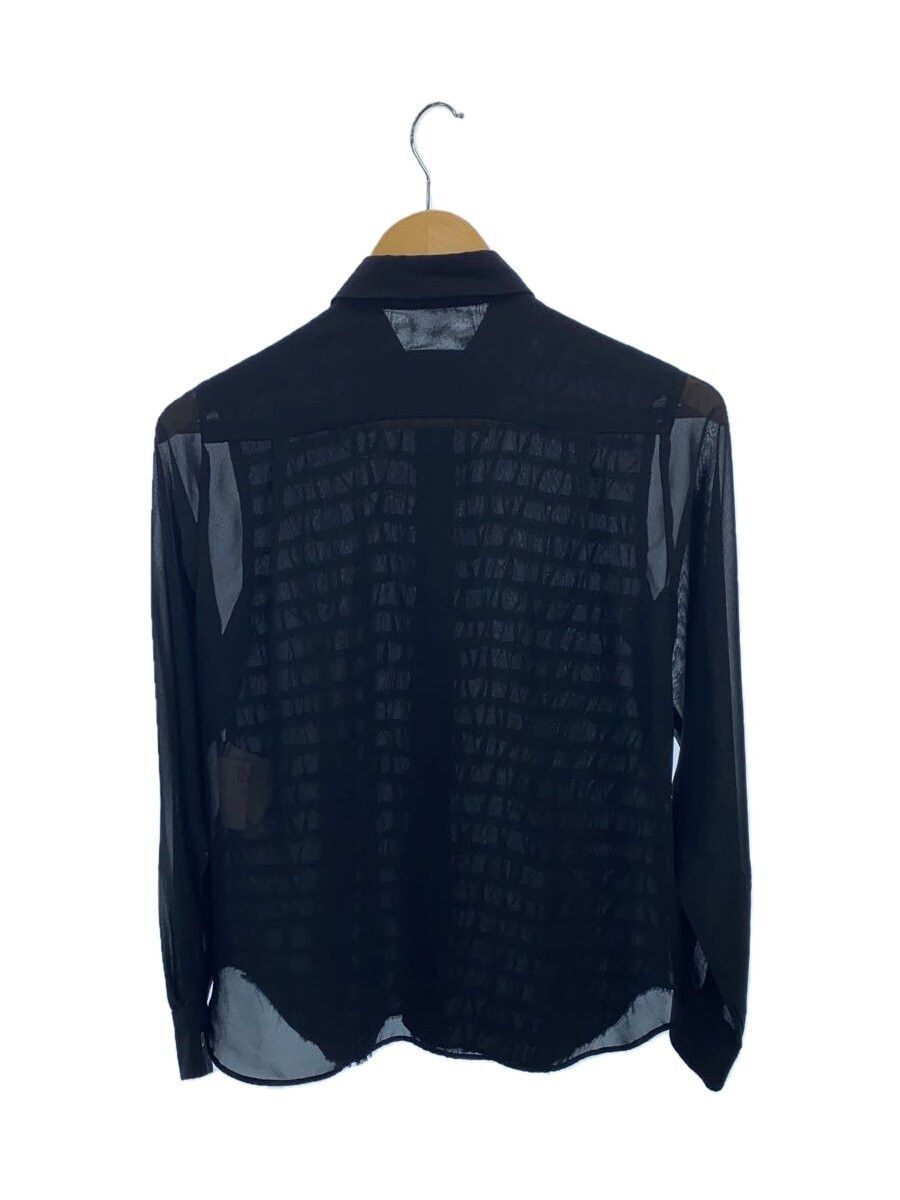 Comme des Garcons Pleated Sheer Long Sleeve Blouse Size S / US 4 / IT 40 - 2 Thumbnail