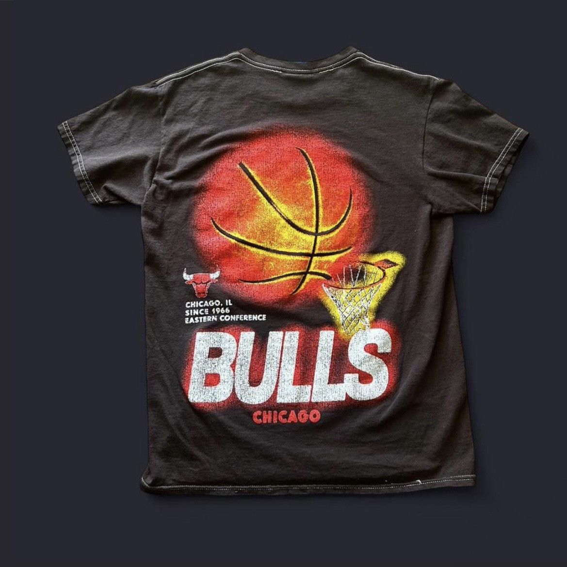 47 Brand 100% cotton Chicago Bulls black t-shirt Size US S / EU 44-46 / 1 - 1 Thumbnail