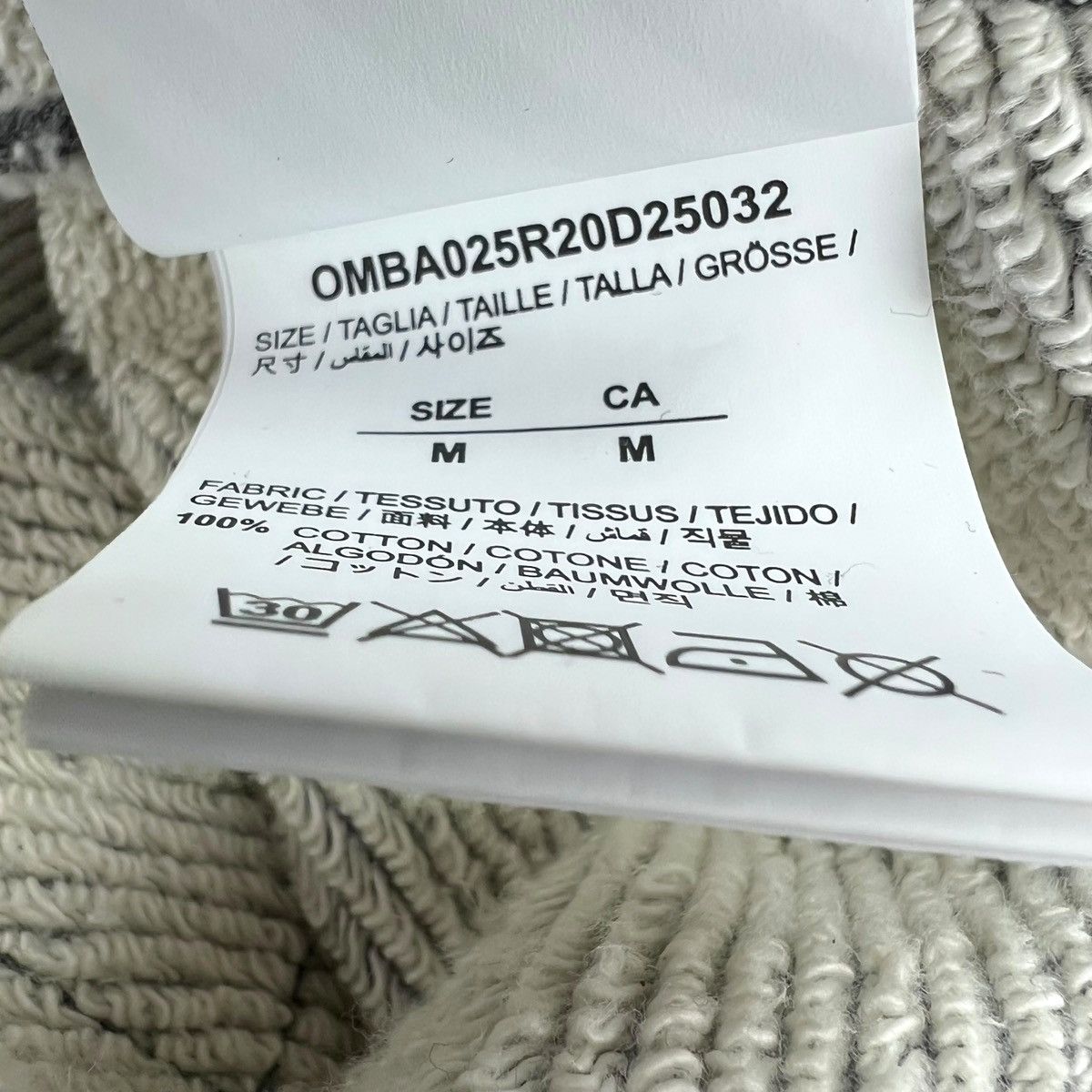 Off-White Off-White Cutout Arrows Grey Sweatshirt Size US M / EU 48-50 / 2 - 5 Thumbnail