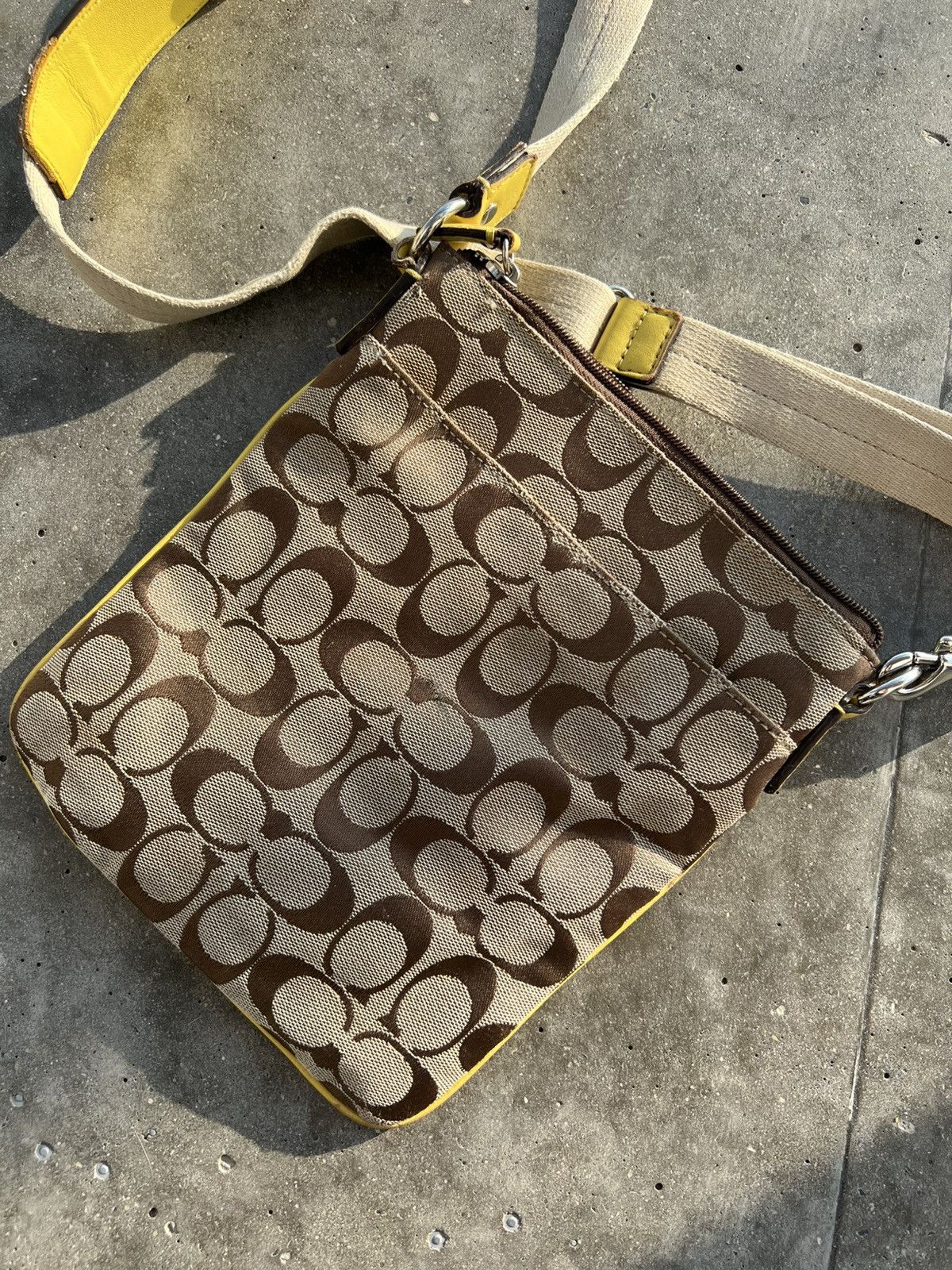 Coach × Vintage Coach messenger crossbody bag vintage Size ONE SIZE - 6 Thumbnail