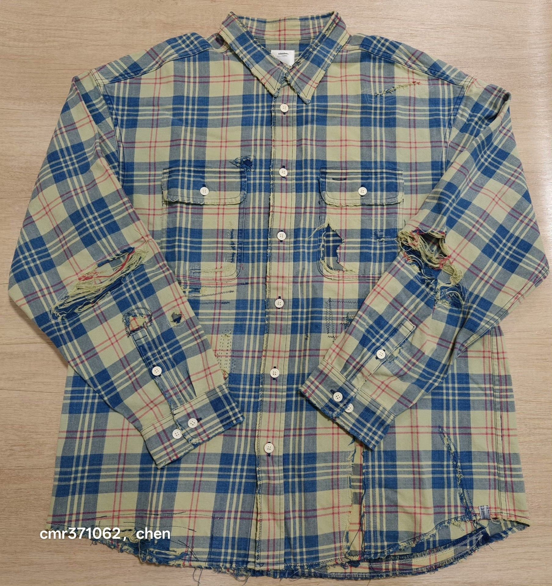 Visvim VISVIM 21AW LUMBER CHECK L/S Size US XXL / EU 58 / 5 - 1 Thumbnail