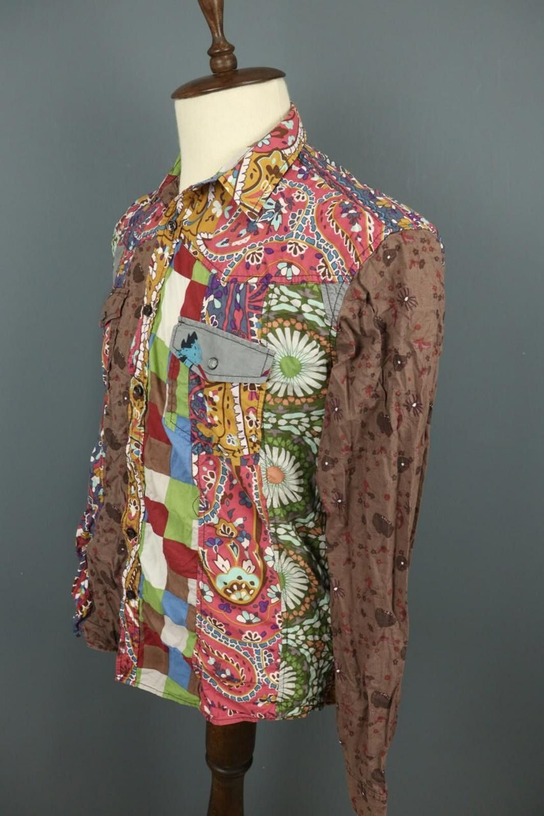 Desigual Desigual Regualr Fit Printed Abstract Shirt Size XL Size US XL / EU 56 / 4 - 8 Thumbnail