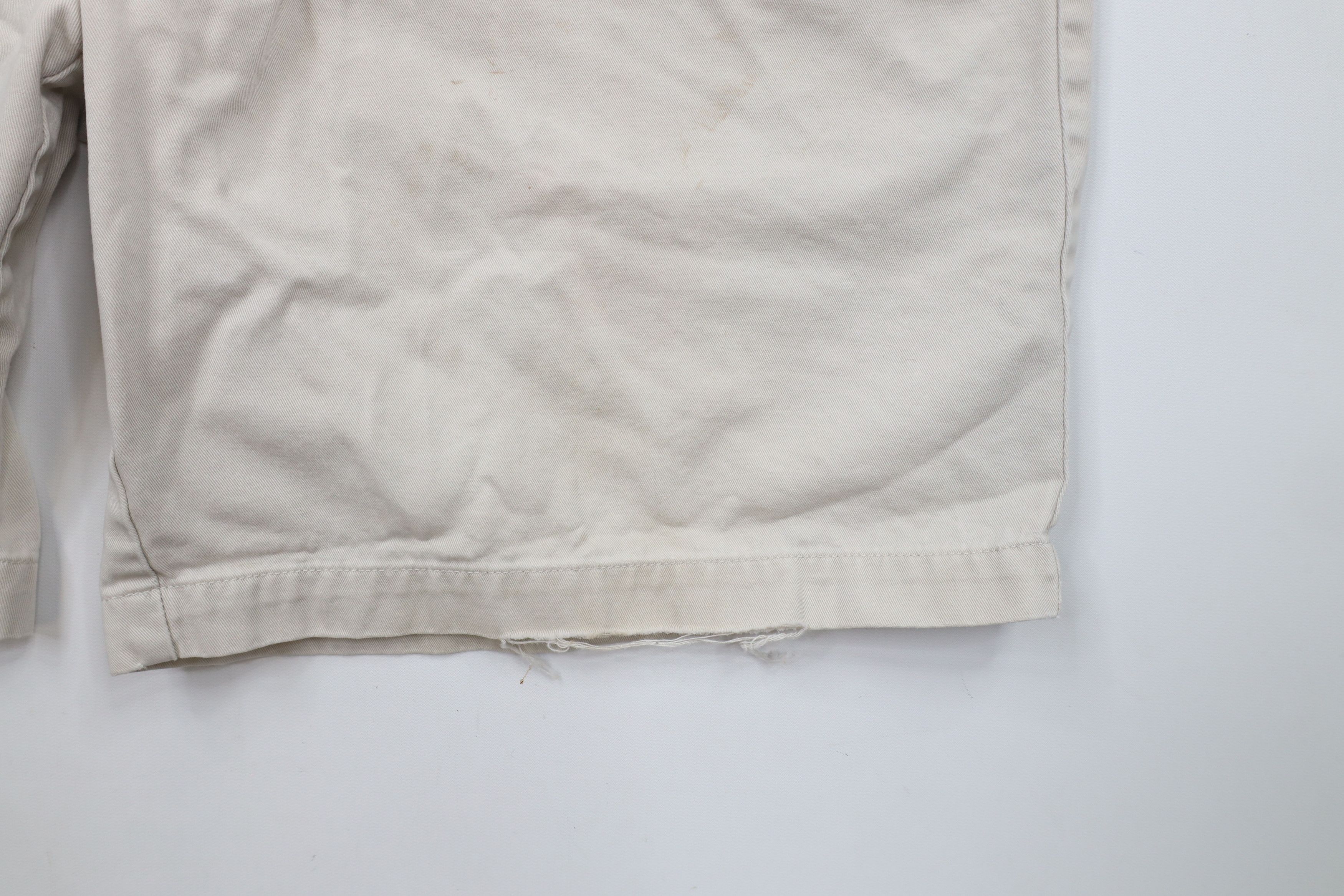 Ralph Lauren × Vintage Vintage 90s Ralph Lauren Pleated Above Knee Chino Shorts Size US 36 / EU 52 - 5 Thumbnail