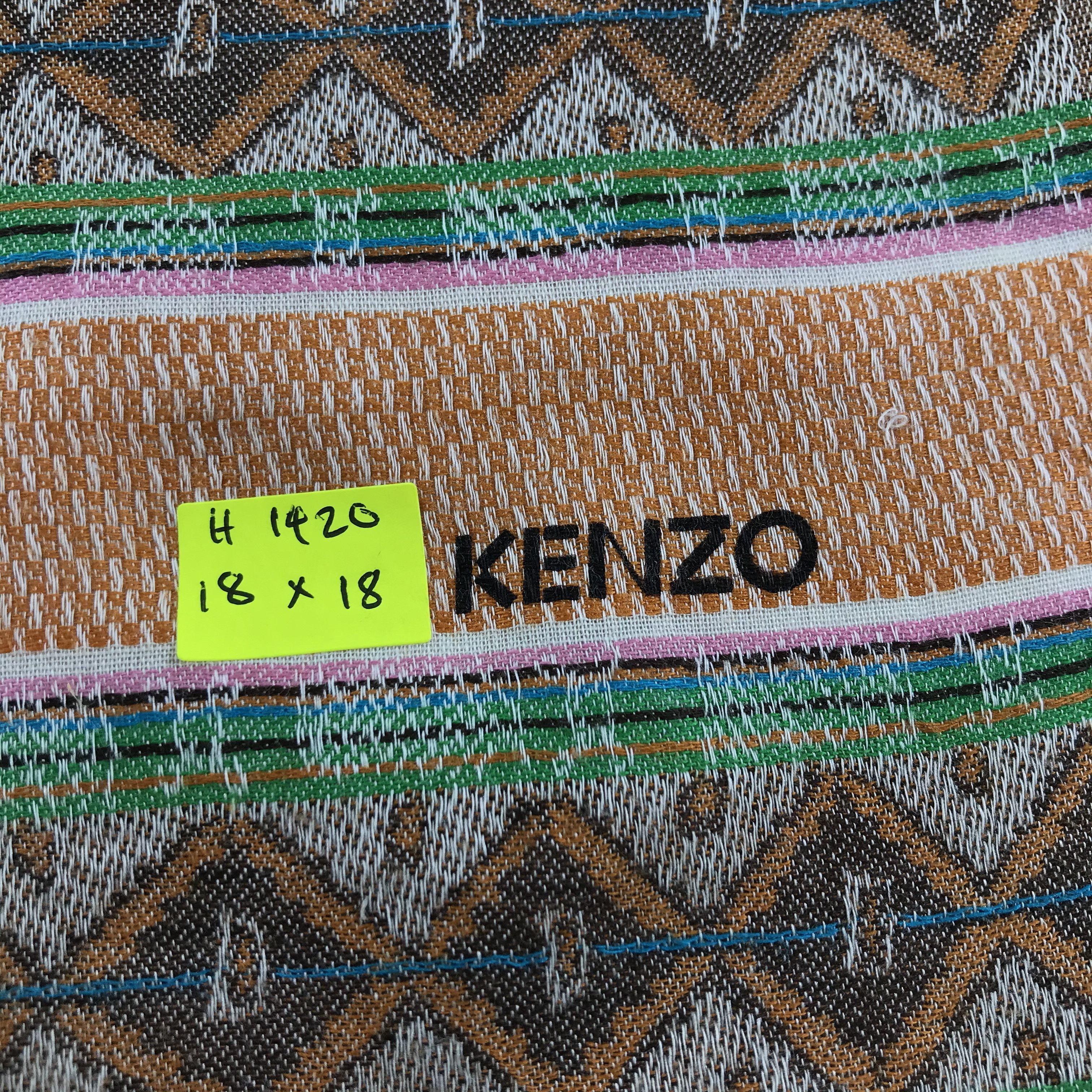 Kenzo × Vintage Kenzo Neckerchief / Bandana / Handkerchief Size ONE SIZE - 5 Thumbnail