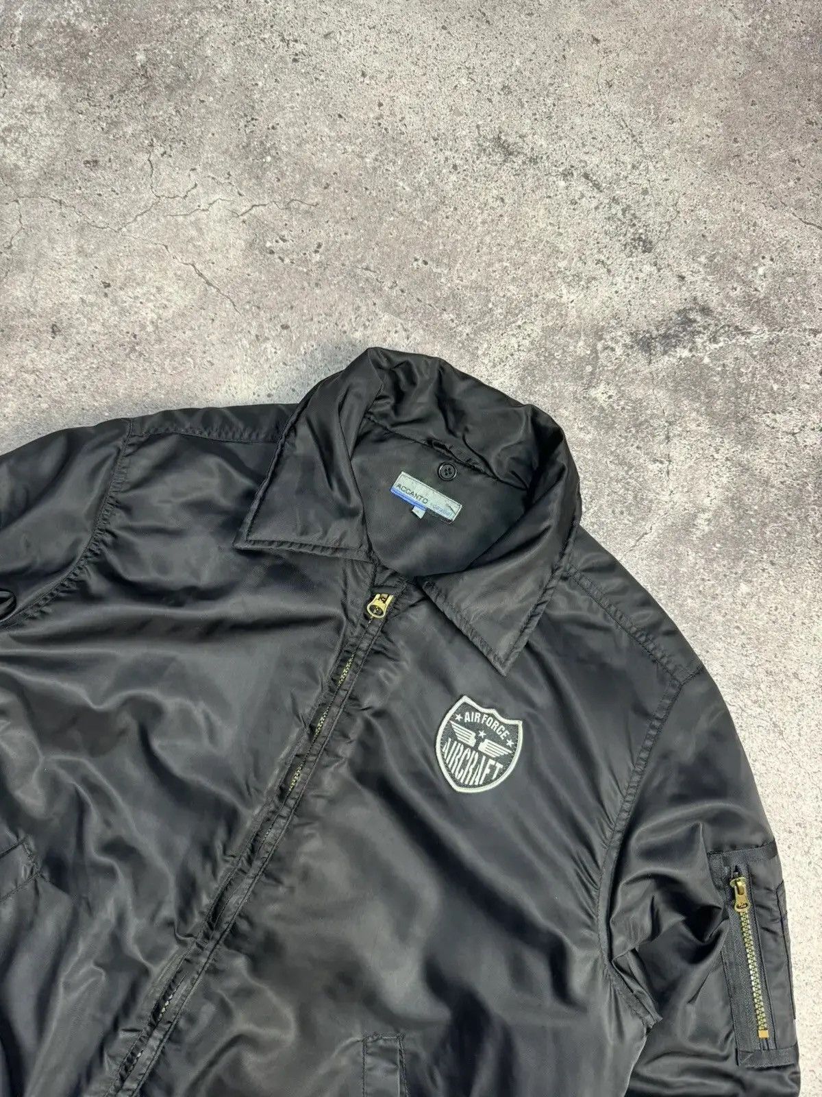 Japanese Brand × Vintage VINTAGE Y2K MA 1 intermediate Bomber Alpha Industies jacket Size US L / EU 52-54 / 3 - 5 Thumbnail