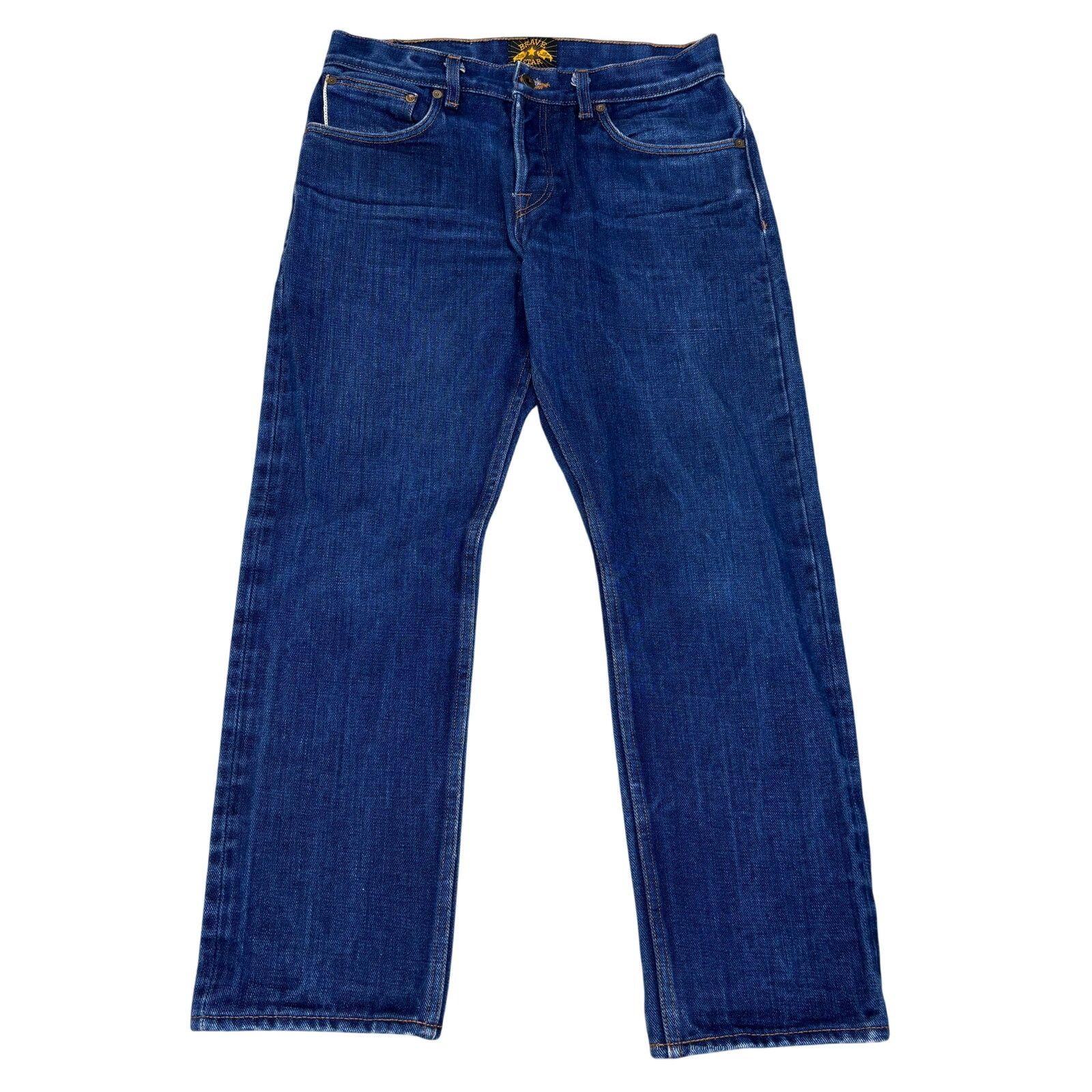 Brave Star Selvage Brave Star Slim Straight Cone Selvedge Jeans Men's 32x29 Size US 32 / EU 48 - 1 Thumbnail