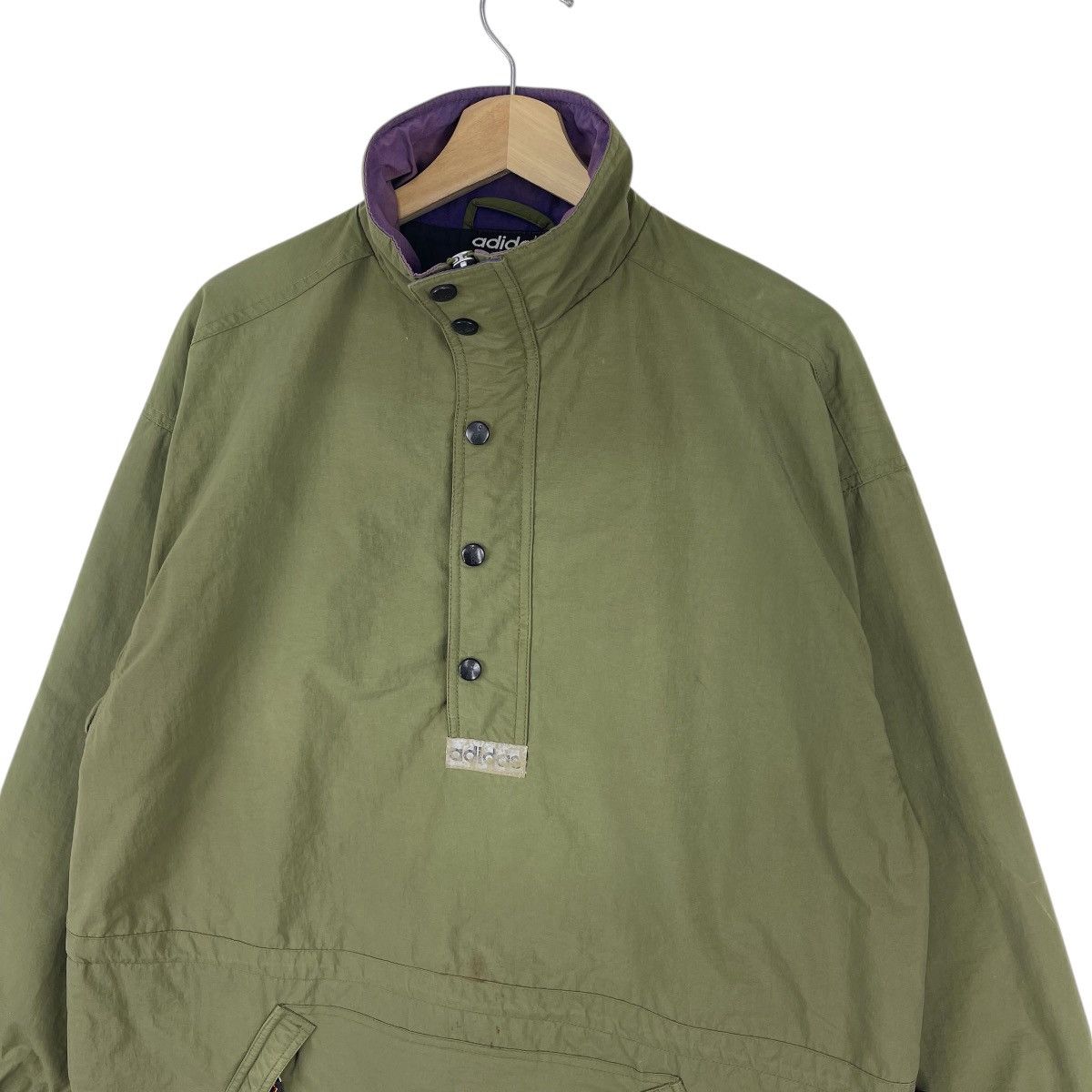 Adidas × Vintage 90’s Adidas Anarok Pullover Jacket Size US L / EU 52-54 / 3 - 3 Thumbnail
