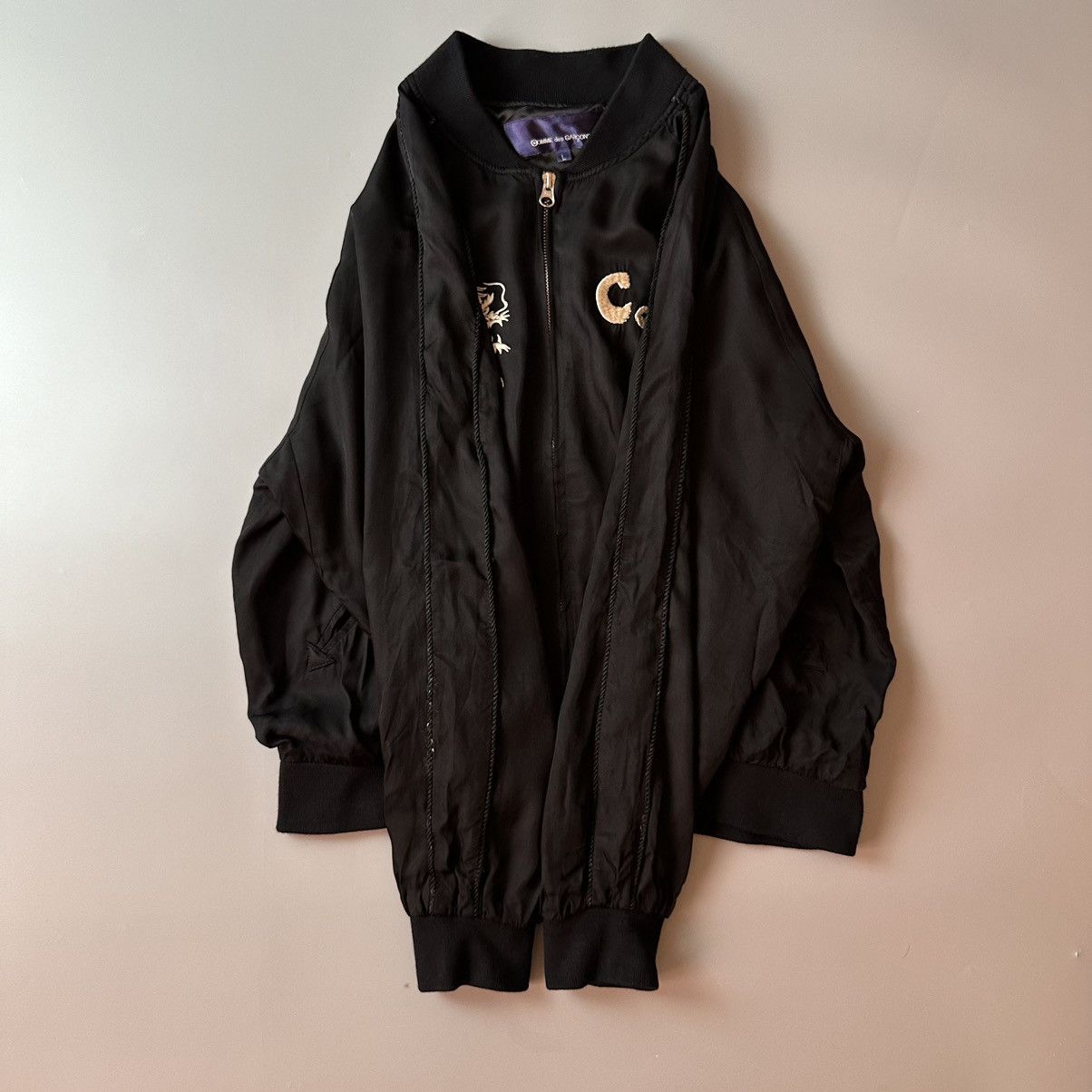 Comme des Garcons Comme des Garcons “live free with strong will” bomber jacket Size US L / EU 52-54 / 3 - 8 Thumbnail