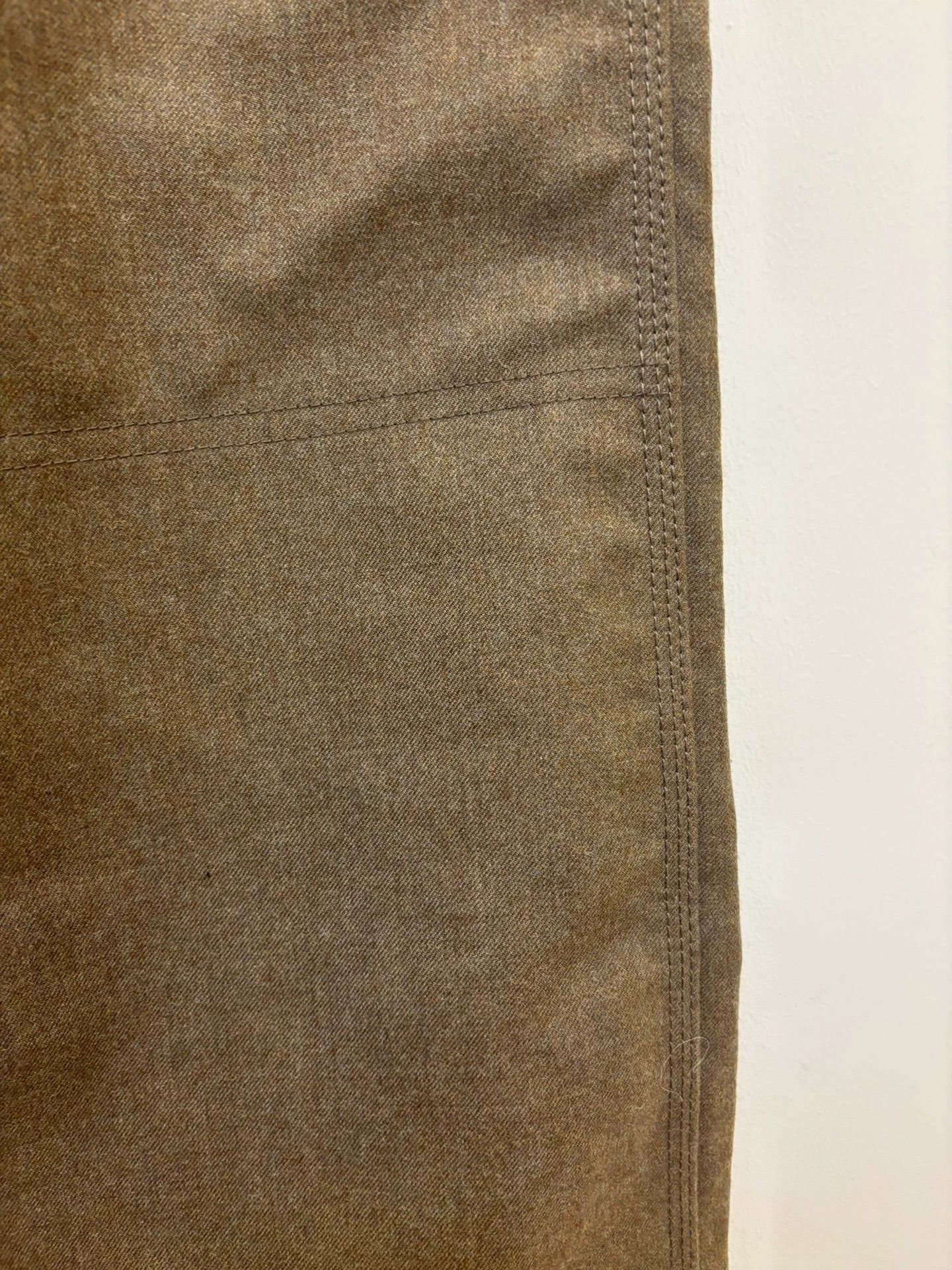 N.Hoolywood n.hoolywood x Lee Sturdy Worsted Wool Pants M 99% New Size US 32 / EU 48 - 3 Thumbnail