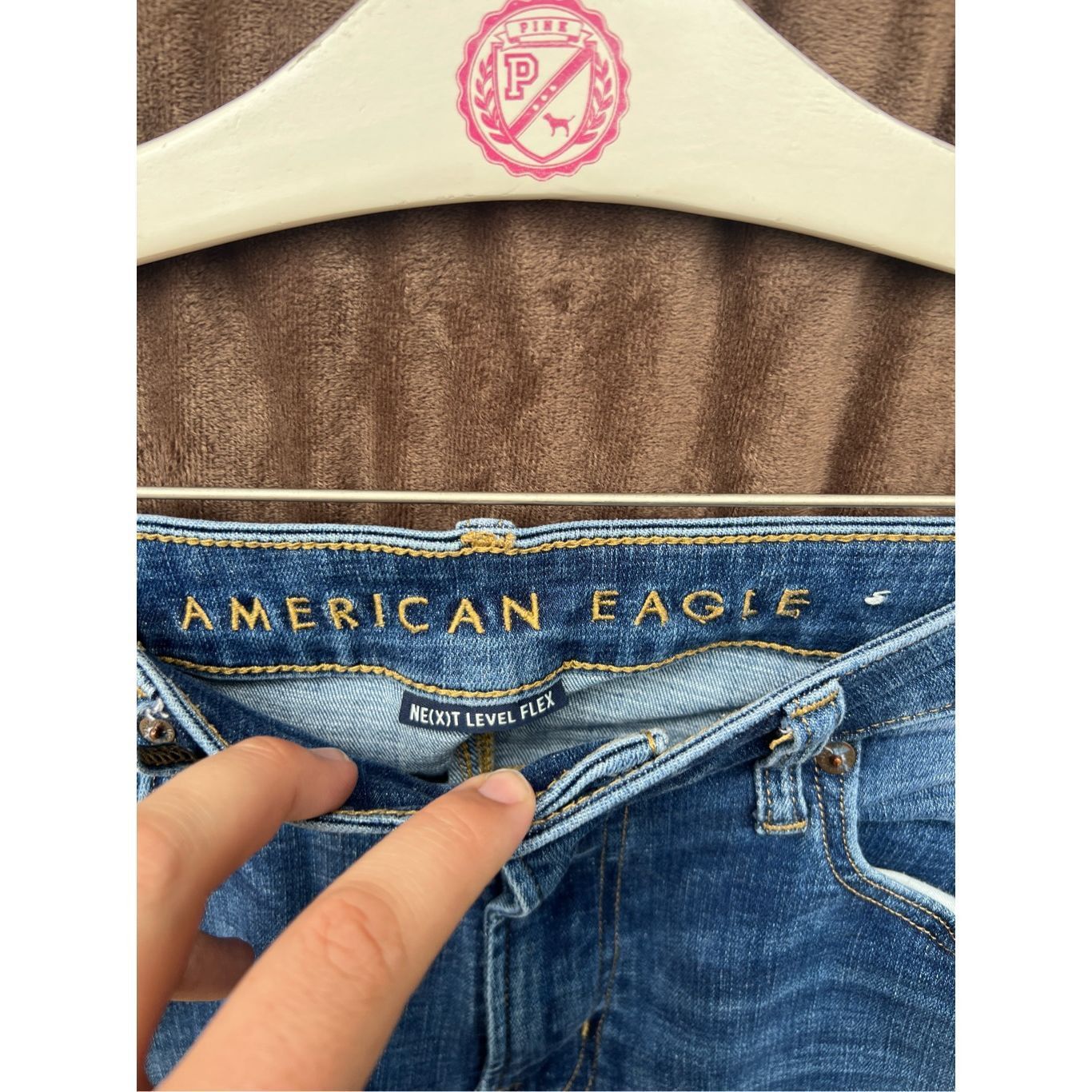 American Eagle Outfitters American Eagle Next Level Flex Mens Slim Jeans Size 30x30 Fl Size US 30 / EU 46 - 9 Thumbnail