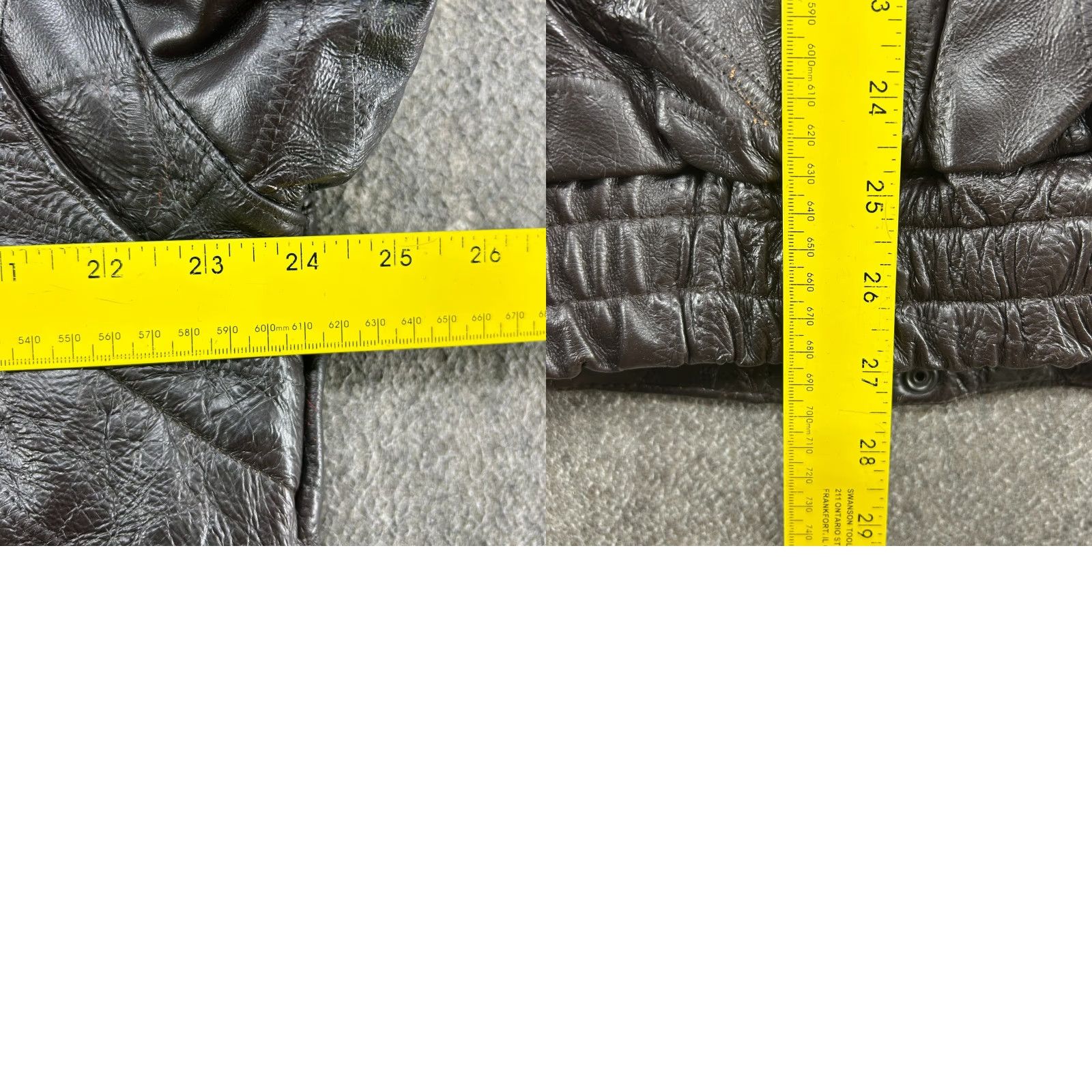 Haband VINTAGE Haband Jacket Mens L Brown Bomber Leather Patchwork Lined 90s Western Casual Zip Coat Mens Size US L / EU 52-54 / 3 - 11 Thumbnail