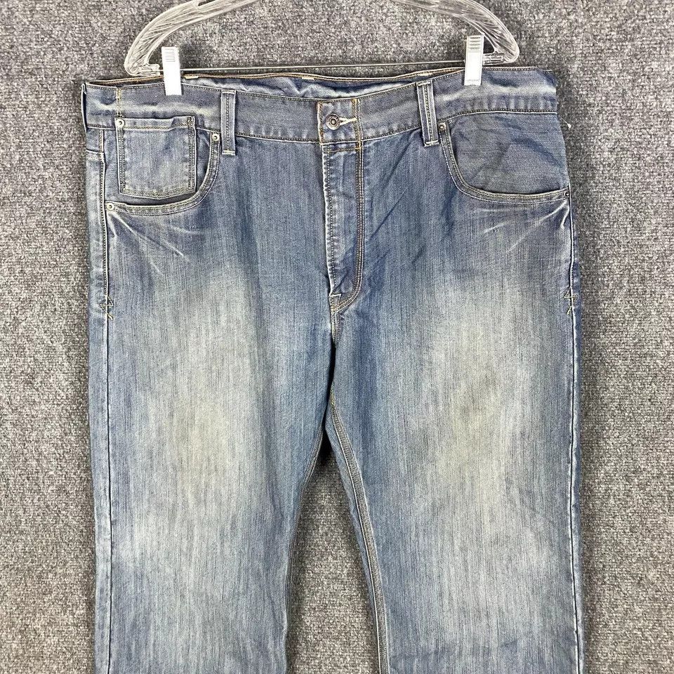 Levi's Levi's Jeans Men's 40x32 Denim 514 Series Distressed Cotton Size US 40 / EU 56 - 2 Thumbnail