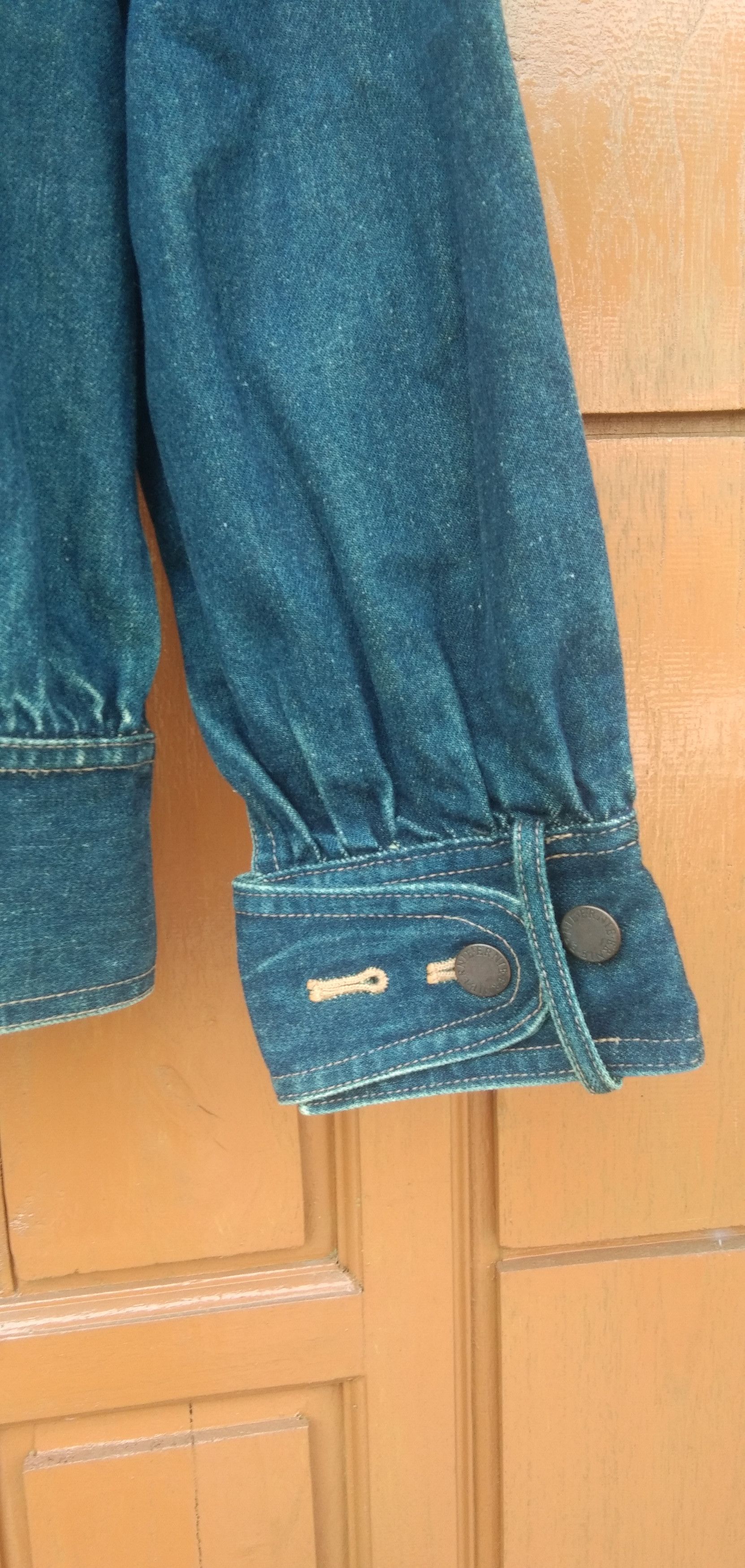 Norma Kamali Vtg Norma kamali denim indigo jacket Size M / US 6-8 / IT 42-44 - 4 Thumbnail