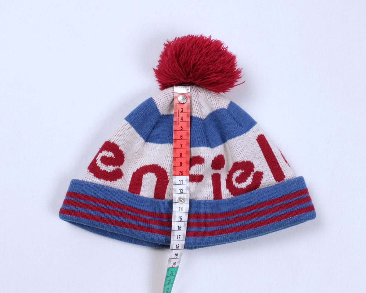 Penfield × Vintage PENFIELD Vintage Bobble Beanie Acrylic Hat Blue White Size ONE SIZE - 10 Thumbnail
