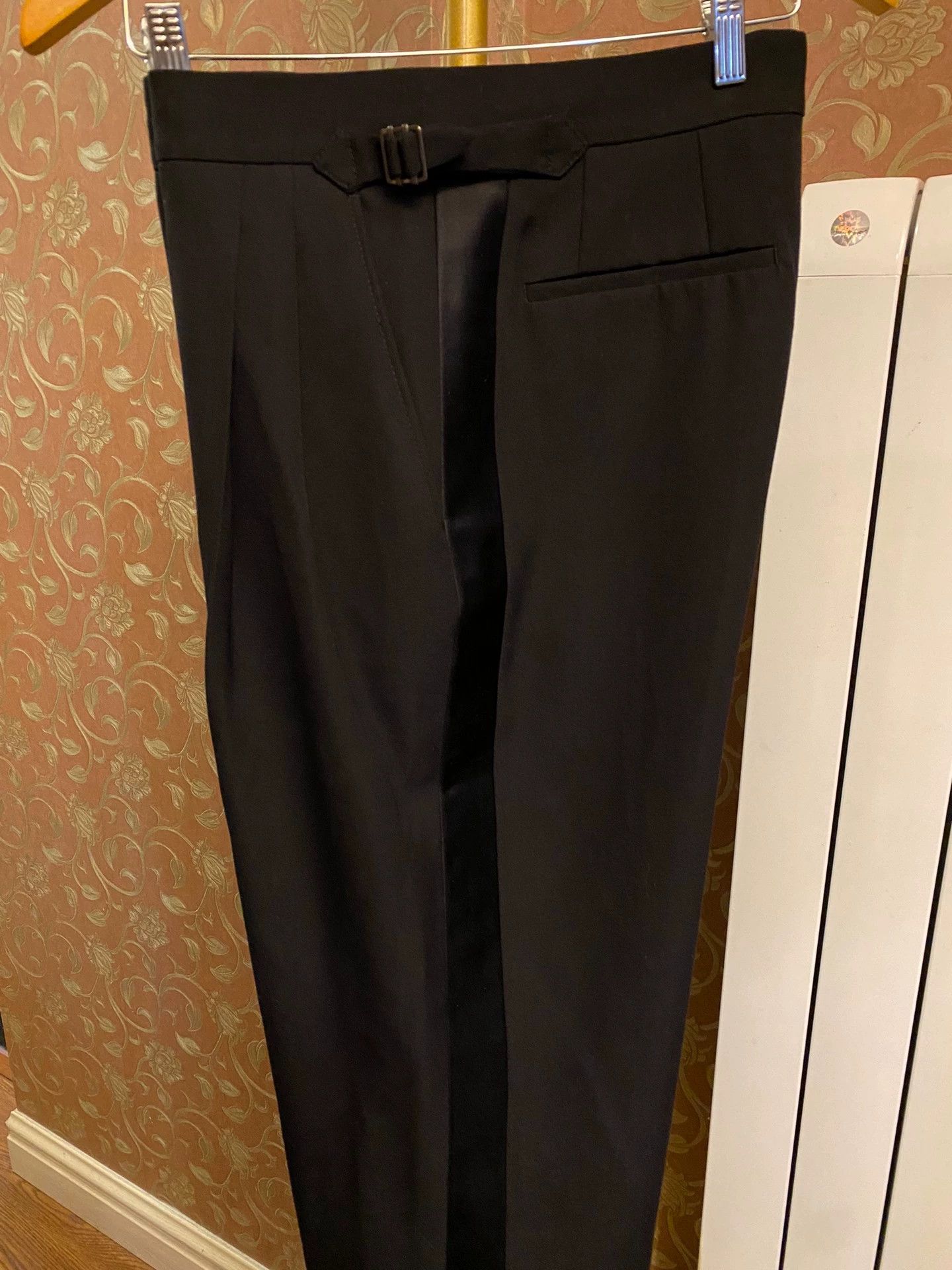 Burberry Burberry Black Wool Evening Trousers 48 Size US 32 / EU 48 - 4 Thumbnail