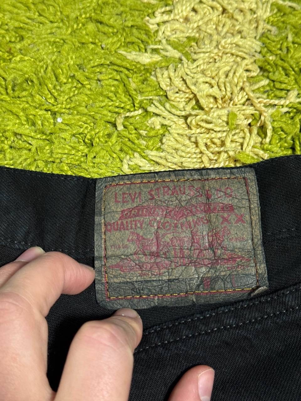 Levi's Vintage Levi’s 501 Black Denim Jeans Made in USA Size 31x30 Size US 31 - 6 Thumbnail
