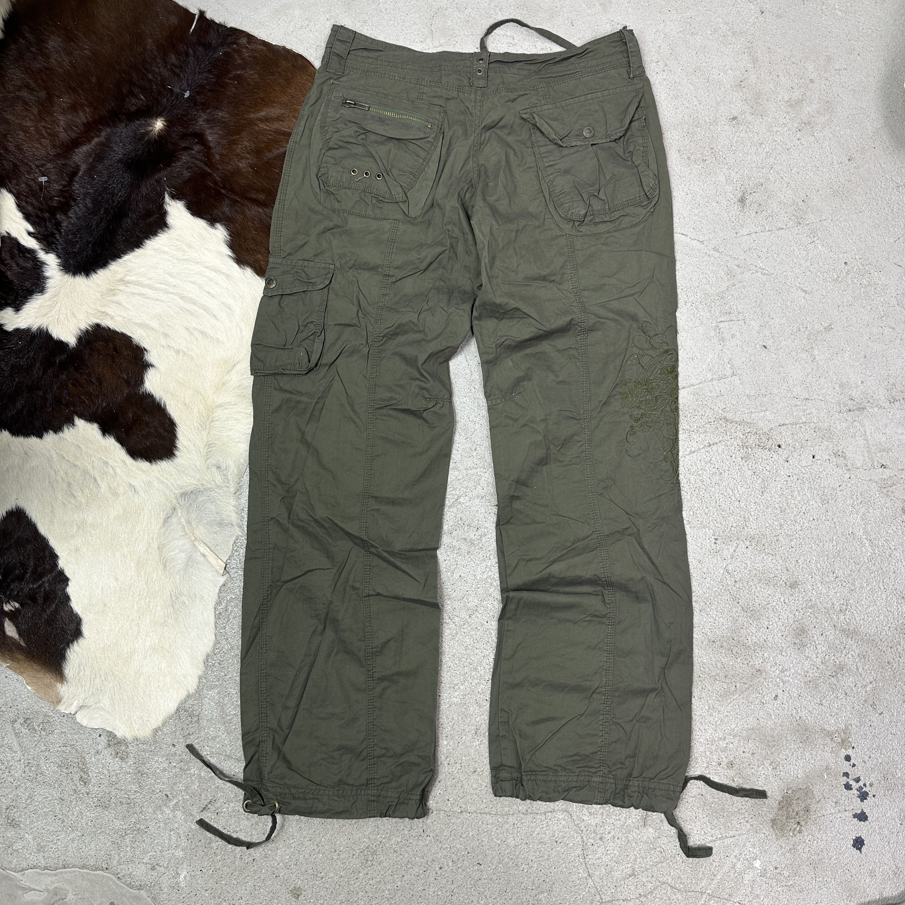 Vintage Vintage Streetwear Cargo Military Styled Pants 00s Size US 31 - 7 Thumbnail