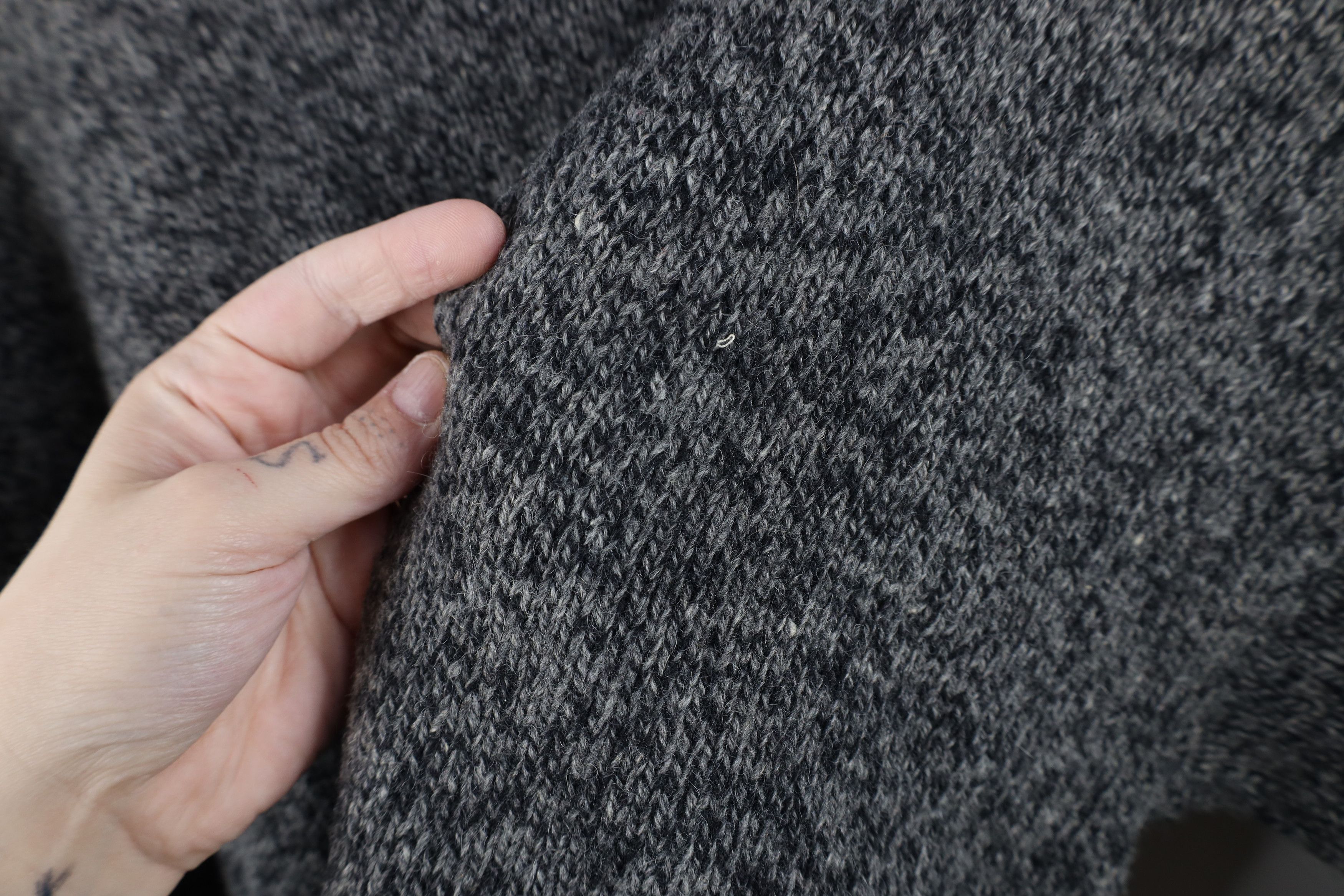 Eddie Bauer Vintage 90s Eddie Bauer Blend Knit Sweater Heather Gray USA Size US L / EU 52-54 / 3 - 8 Thumbnail