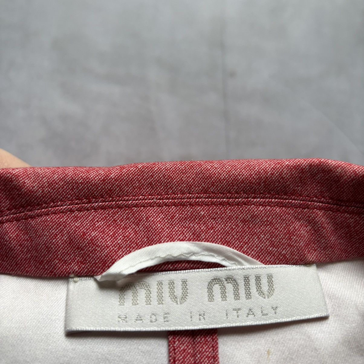 Miu Miu Archive SS1998 Miu Miu Runway vintage Double-Breasted Vest Size L / US 10 / IT 46 - 10 Thumbnail