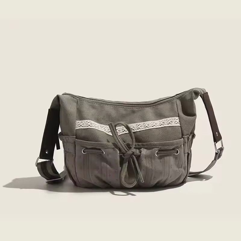 Japanese Brand × Vintage Canvas Shoulder Bag Size ONE SIZE - 4 Thumbnail