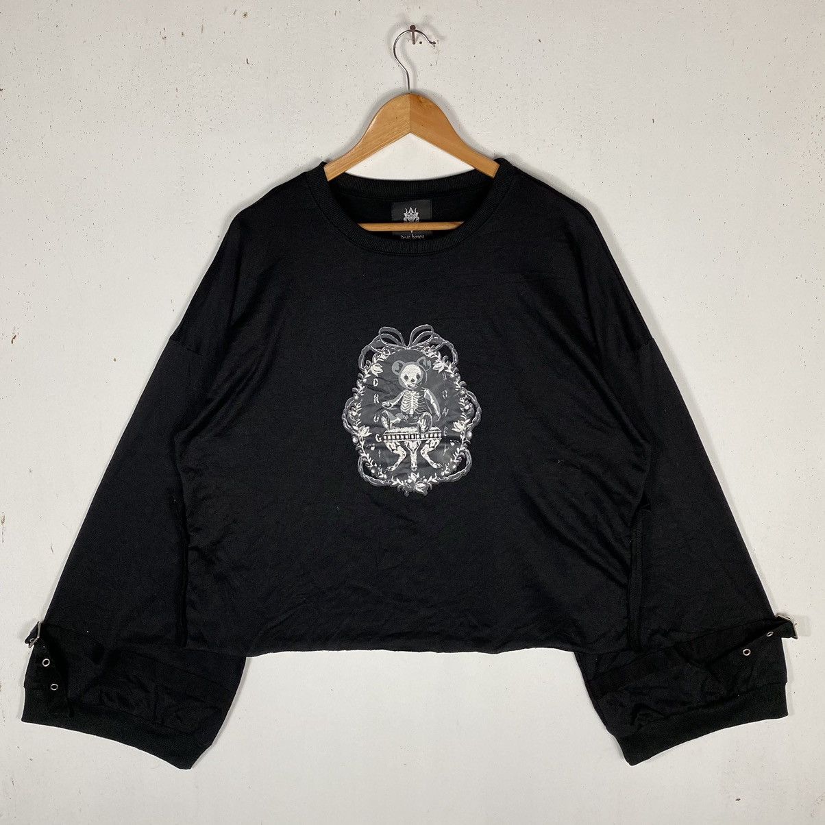 If Six Was Nine × Japanese Brand × Seditionaries DRUG HONEY WIDE SLEEVE PUNK STYLE Size US XL / EU 56 / 4 - 2 Thumbnail