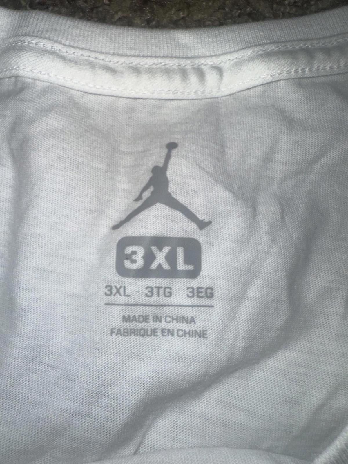 Jordan Brand Men's Air Jordan Legacy Tinker Hatfield Story White T Shirt Size US XXL / EU 58 / 5 - 4 Thumbnail