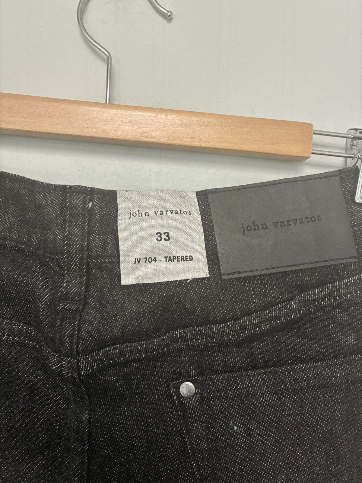 John Varvatos J702 Tapered Fit Jeans Size 33 Size US 33 - 15 Thumbnail