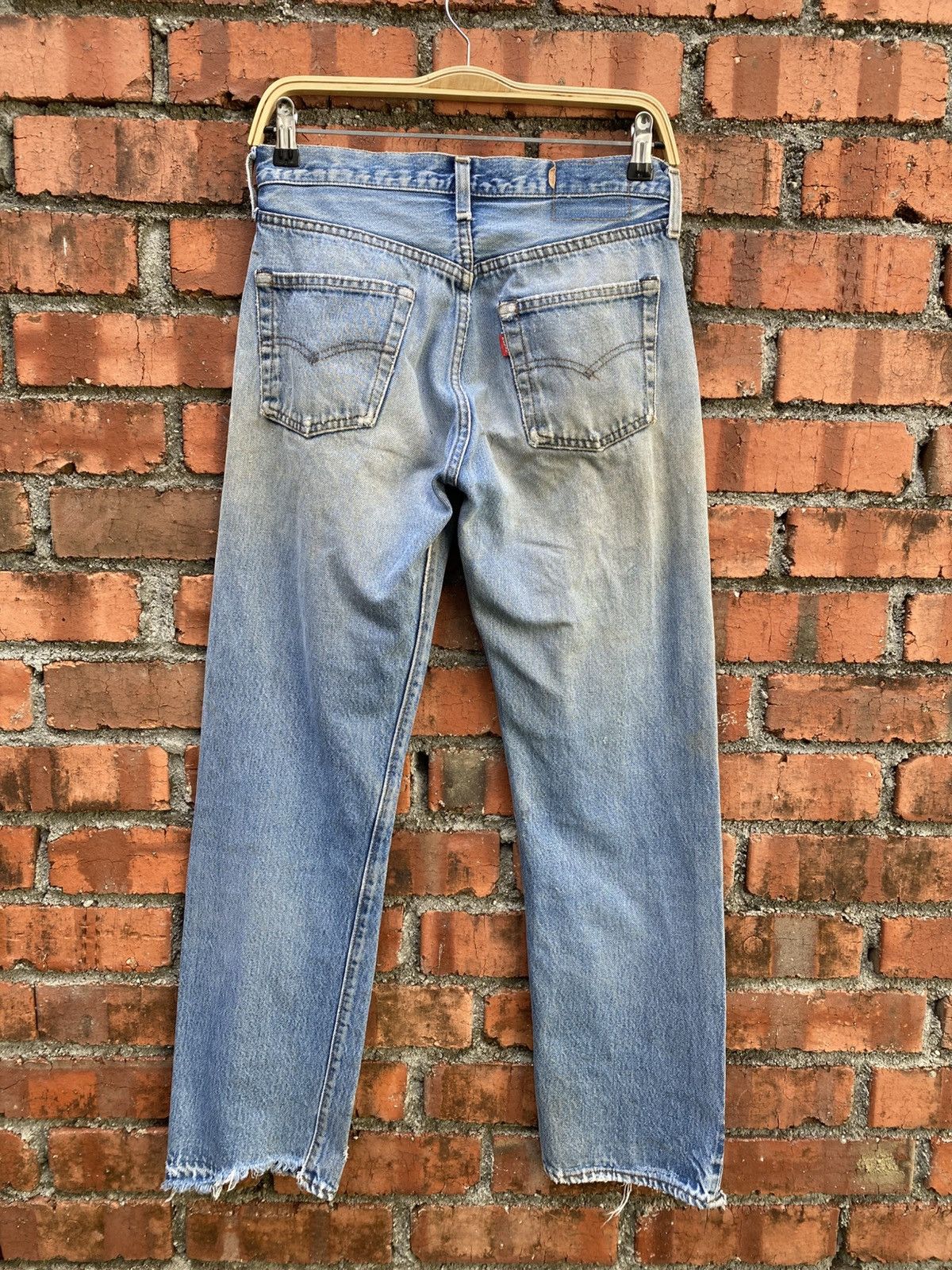 Levi's Vintage Clothing W29x28 Vintage levi's 501 distressed ripped redline #524 Size US 29 - 2 Thumbnail