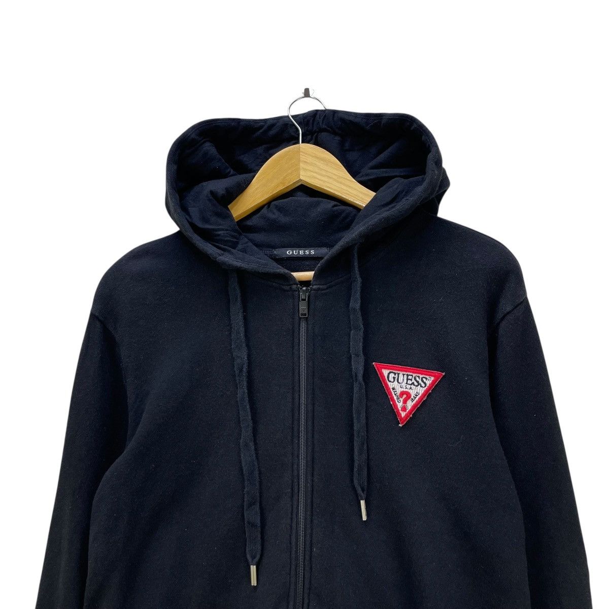 Guess 💥Vintage Guess Small Logo Zip Hoodie Size US M / EU 48-50 / 2 - 3 Thumbnail