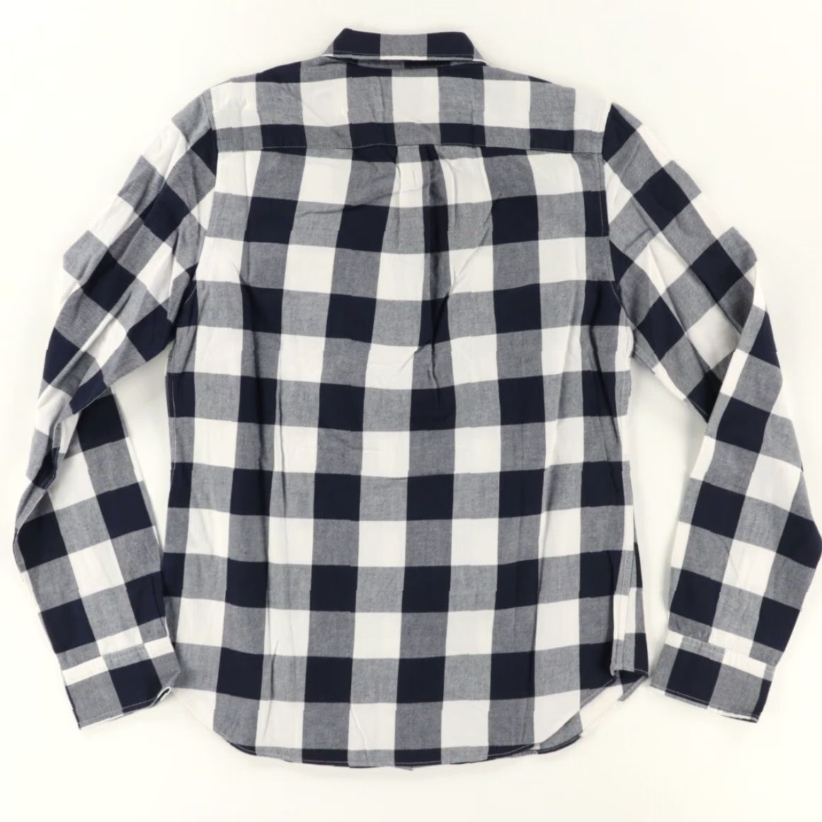 UNTUCKit Untuckit Mairena Plaid Shirt Navy Women's 6 Long Sleeve Button Up Shirt Women 6 Navy Plaid Mairena Untuckit Shirt Size M / US 6-8 / IT 42-44 - 4 Thumbnail
