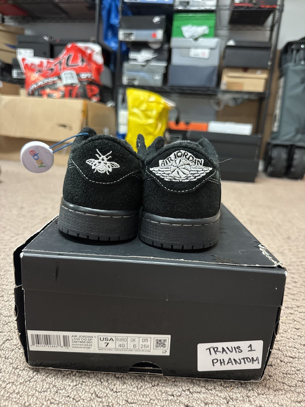 Jordan Brand × Travis Scott Travis Scott Jordan 1 Low Size US 7 / EU 40 - 4 Thumbnail