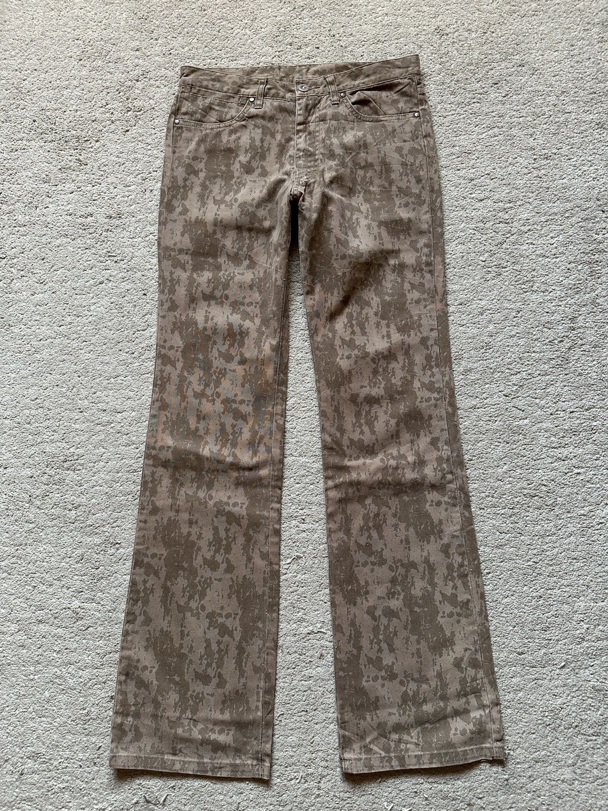 291295=Homme 1990s Japan Brand 291295=Homme Bleached Jeans Size US 30 / EU 46 - 1 Thumbnail