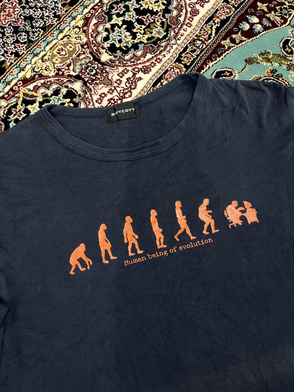 Boycott 💥BOYCOTT human being of revolution tee Size US M / EU 48-50 / 2 - 3 Thumbnail