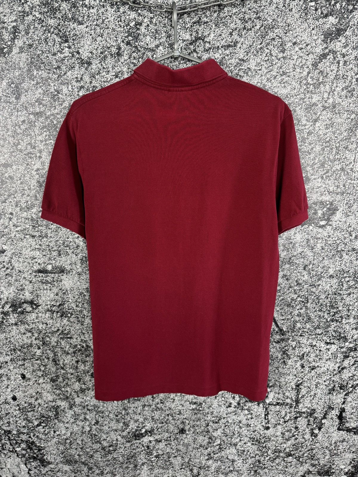 Lacoste Men’s Lacoste Vintage Polo Shirt Burgundy Luxury Size 5 Size US L / EU 52-54 / 3 - 9 Thumbnail