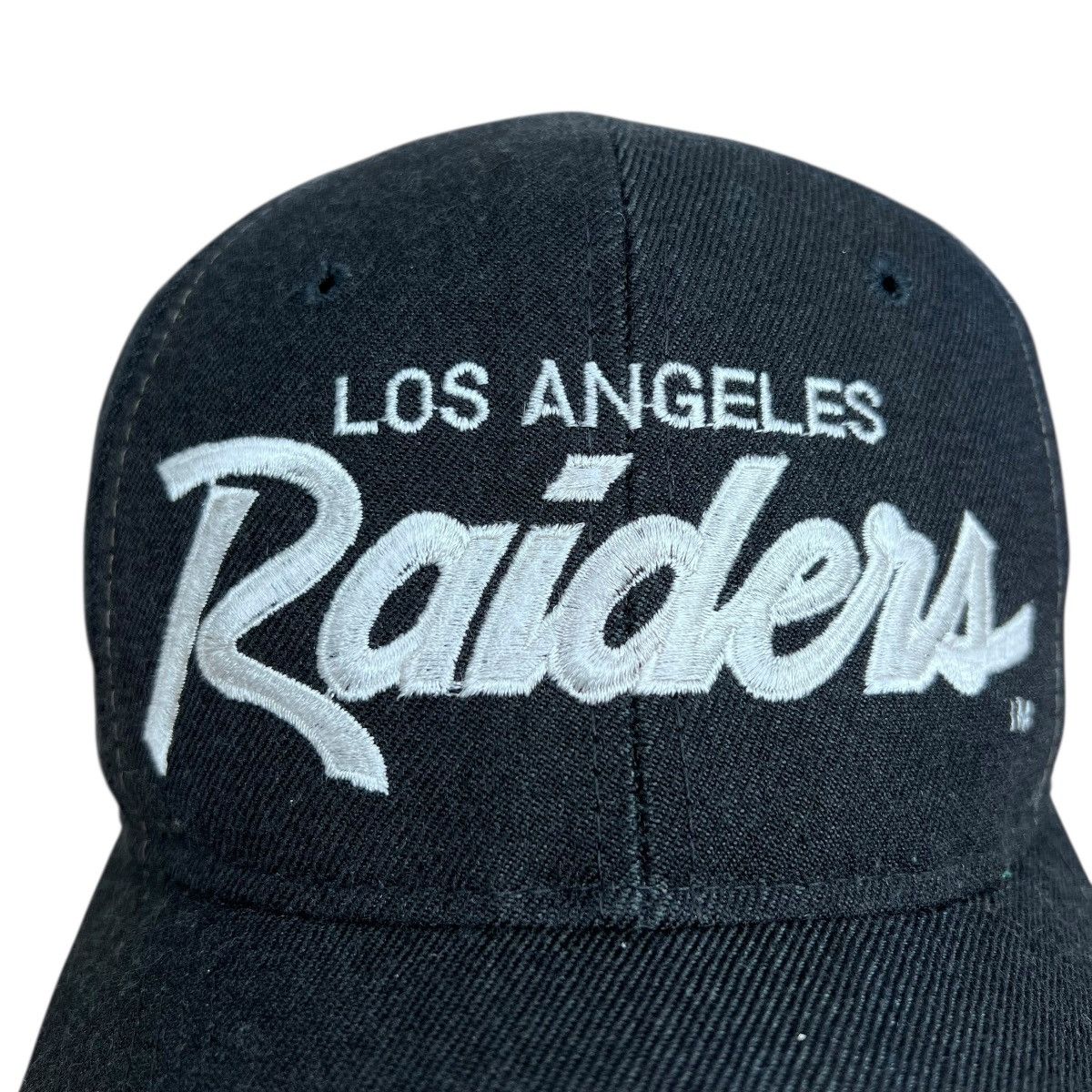 Sports Specialties 90s Los Angeles Raiders Sports Specialties Script Snapback Size ONE SIZE - 3 Thumbnail