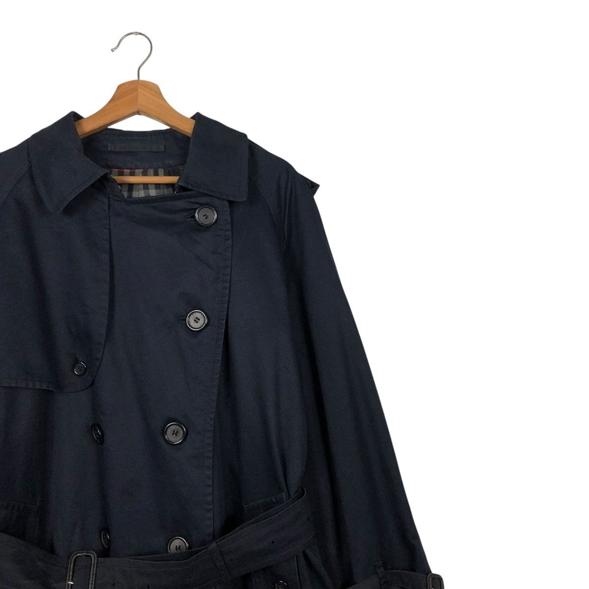 Burberry 🔥VINTAGE BURBERRYS MADE IN ENGLAND TRENCH COAT NOVA CHECK Size US M / EU 48-50 / 2 - 7 Thumbnail