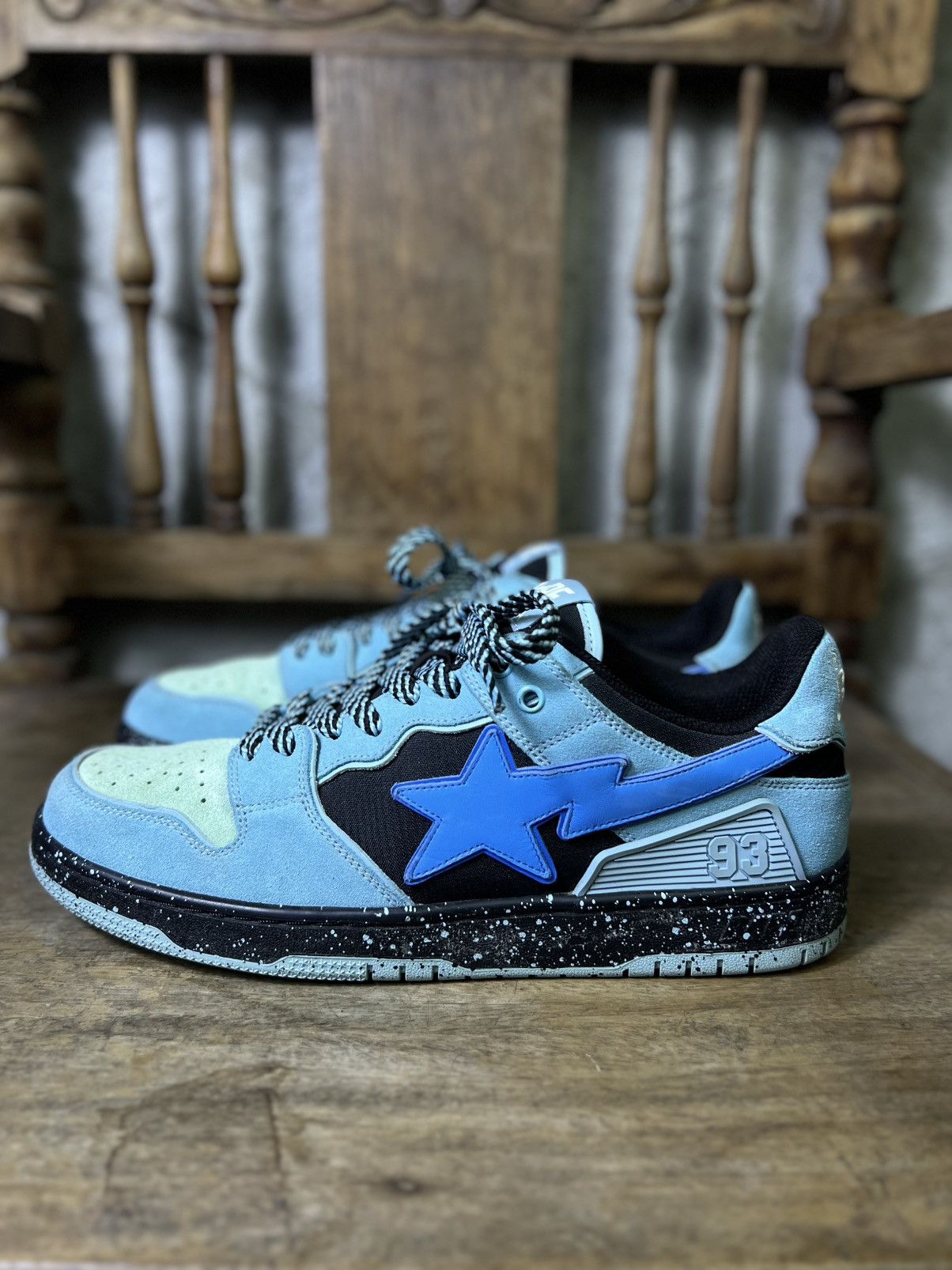 Bape BAPE SK8 STA #6 "Blue Green" (Sax/Mint) Size US 10 / EU 43 - 5 Thumbnail