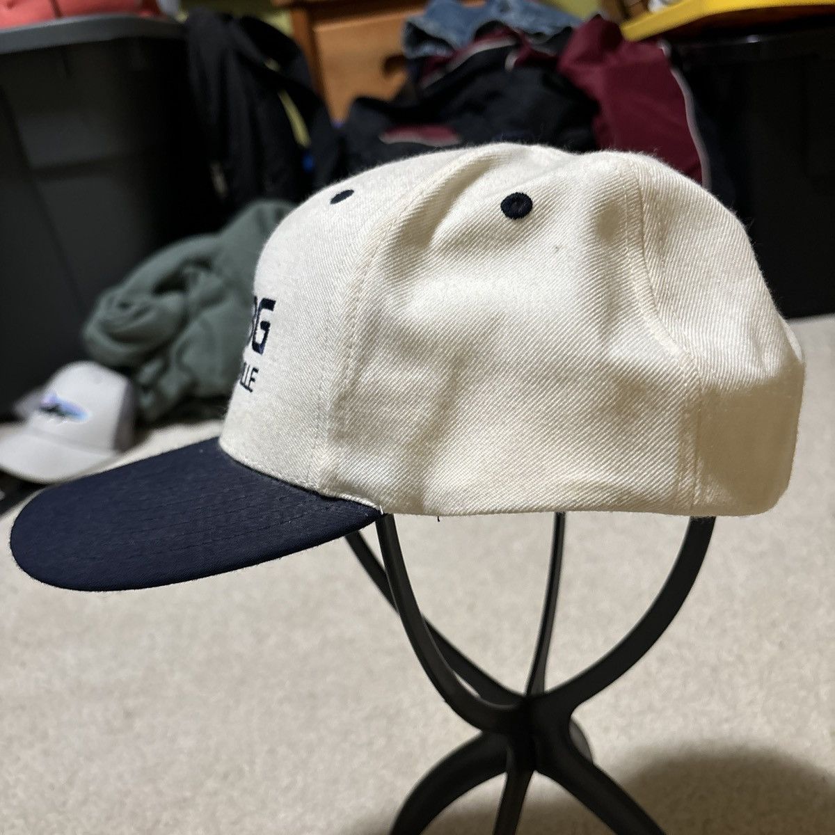 Pepsi Y2K Pepsi Hat Mens Adjustable Blue Strapback Cap PBG Size ONE SIZE - 3 Thumbnail