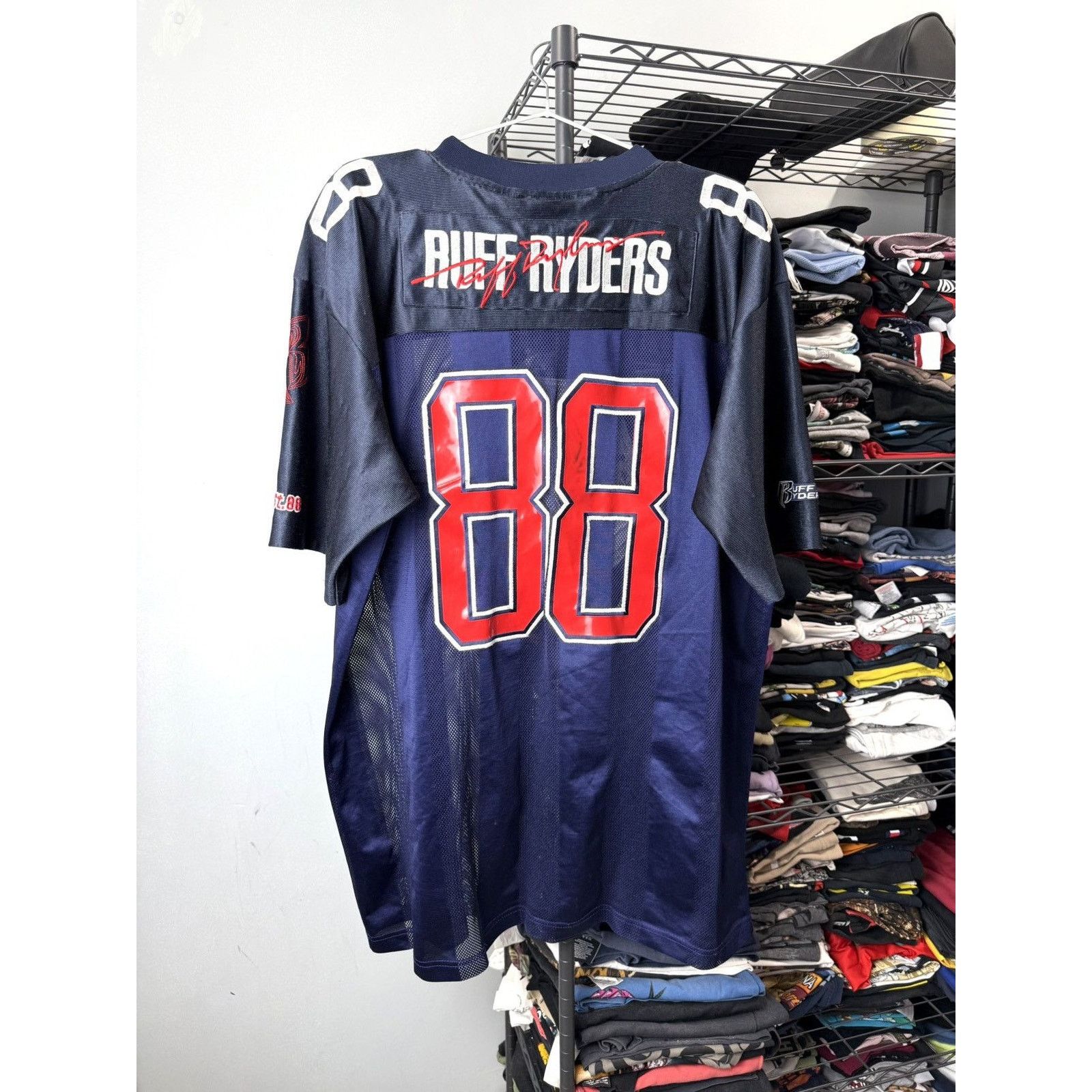 Ruff Ryders 💥Rare! Vintage Ruff Ryders Rap T Shirt Jnco Tapout Jersey Size US XL / EU 56 / 4 - 2 Thumbnail