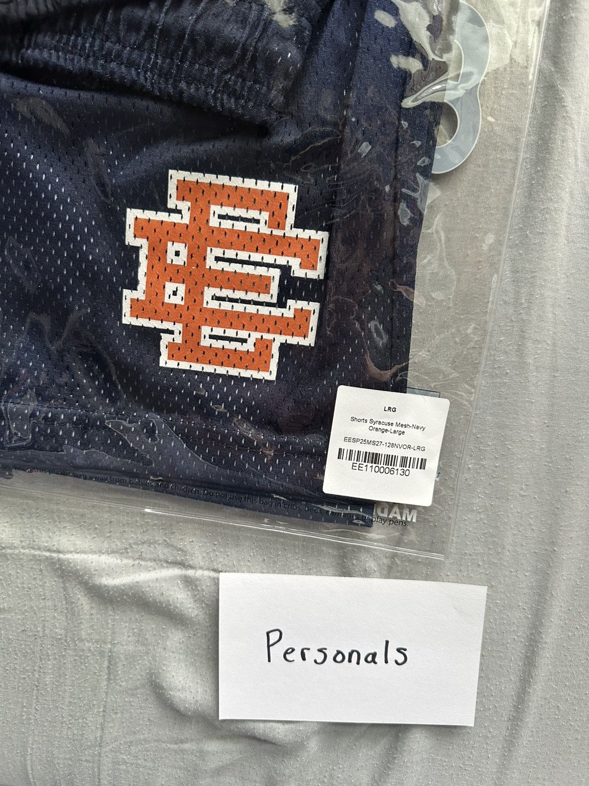 Eric Emanuel × NCAA Eric Emanuel Syracuse University Basic Shorts Large Size US 34 / EU 50 - 6 Thumbnail