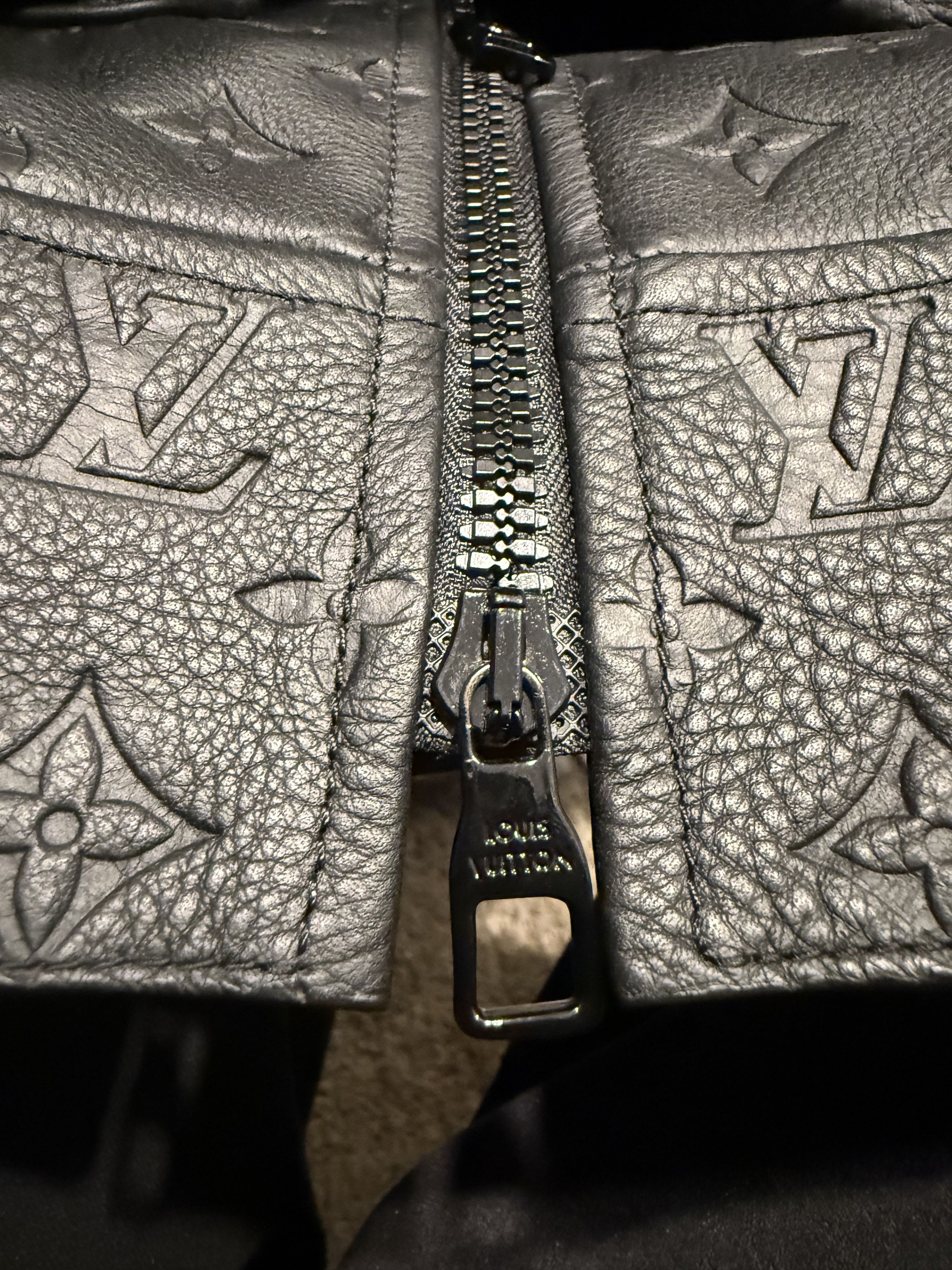 Louis Vuitton Louis Vuitton Leather Monogram Jacket Size US XL / EU 56 / 4 - 8 Thumbnail