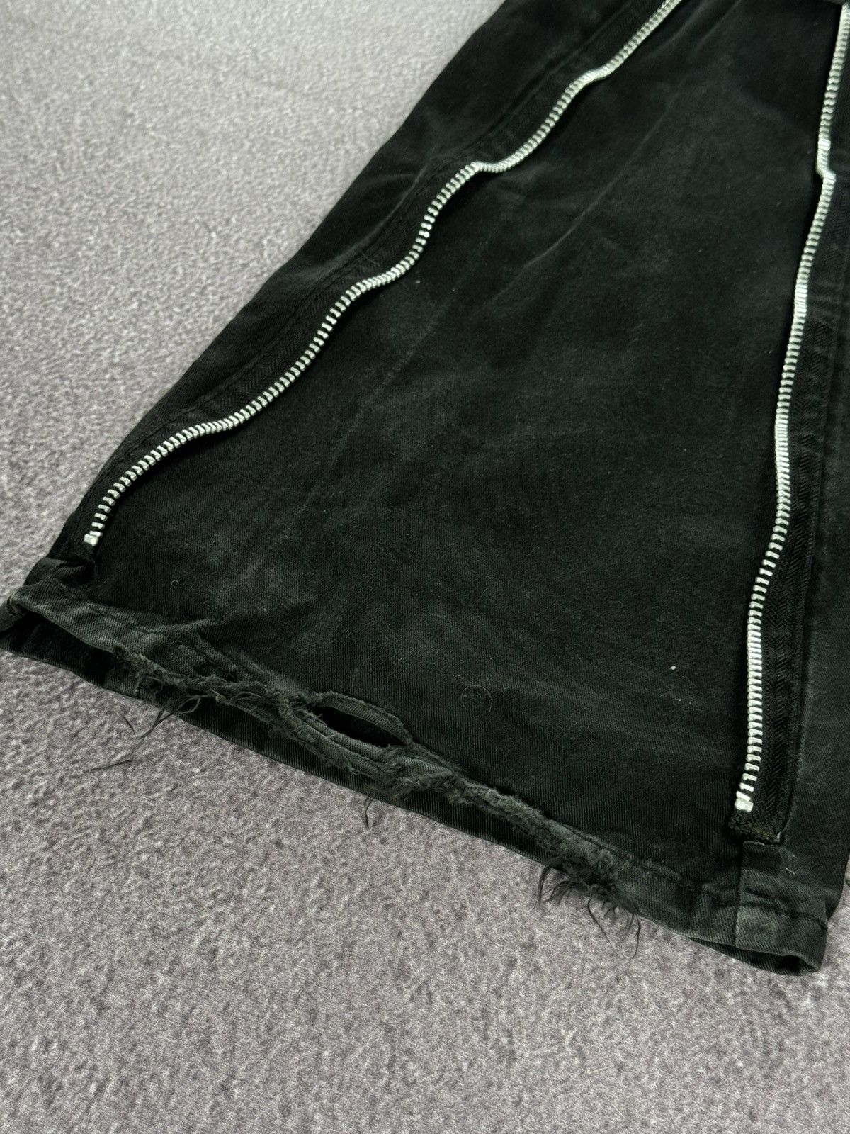 Tripp NYC Tripp Nyc Avant Garde Bondage Gothic Flared Pants Size 26" / US 2 / IT 38 - 10 Thumbnail